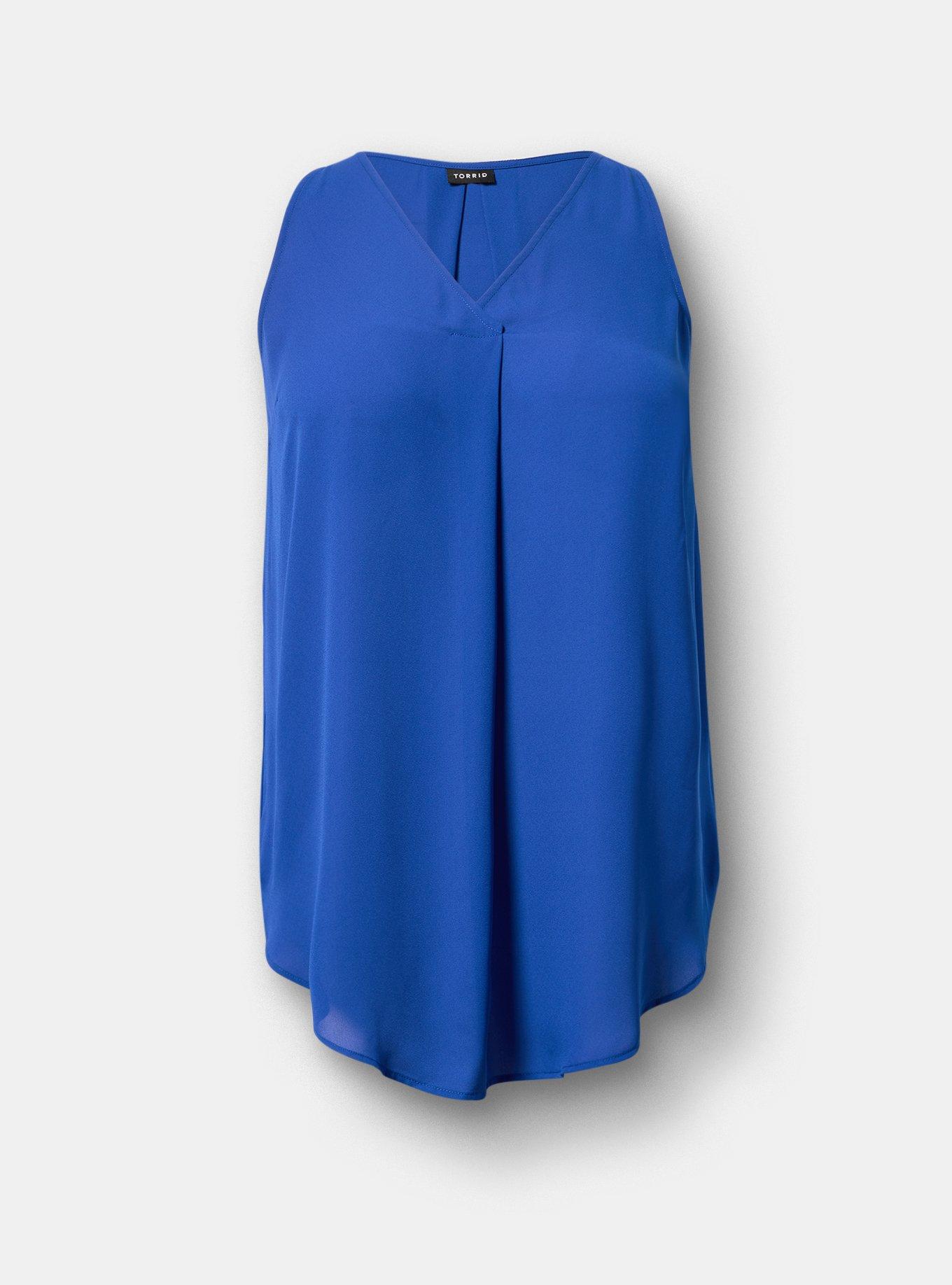 Georgette Tunic Tank, SURF THE WEB, flat