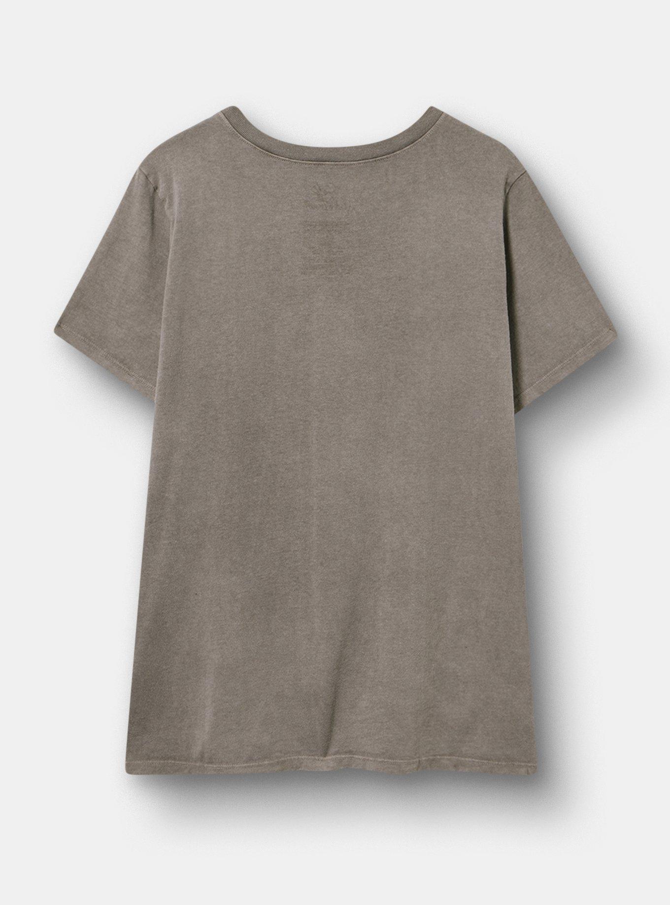 Frida Kahlo Classic Cotton Crew Tee, GREY, alternate