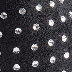 Embellished Kitten Heel Bootie (WW), BLACK, swatch