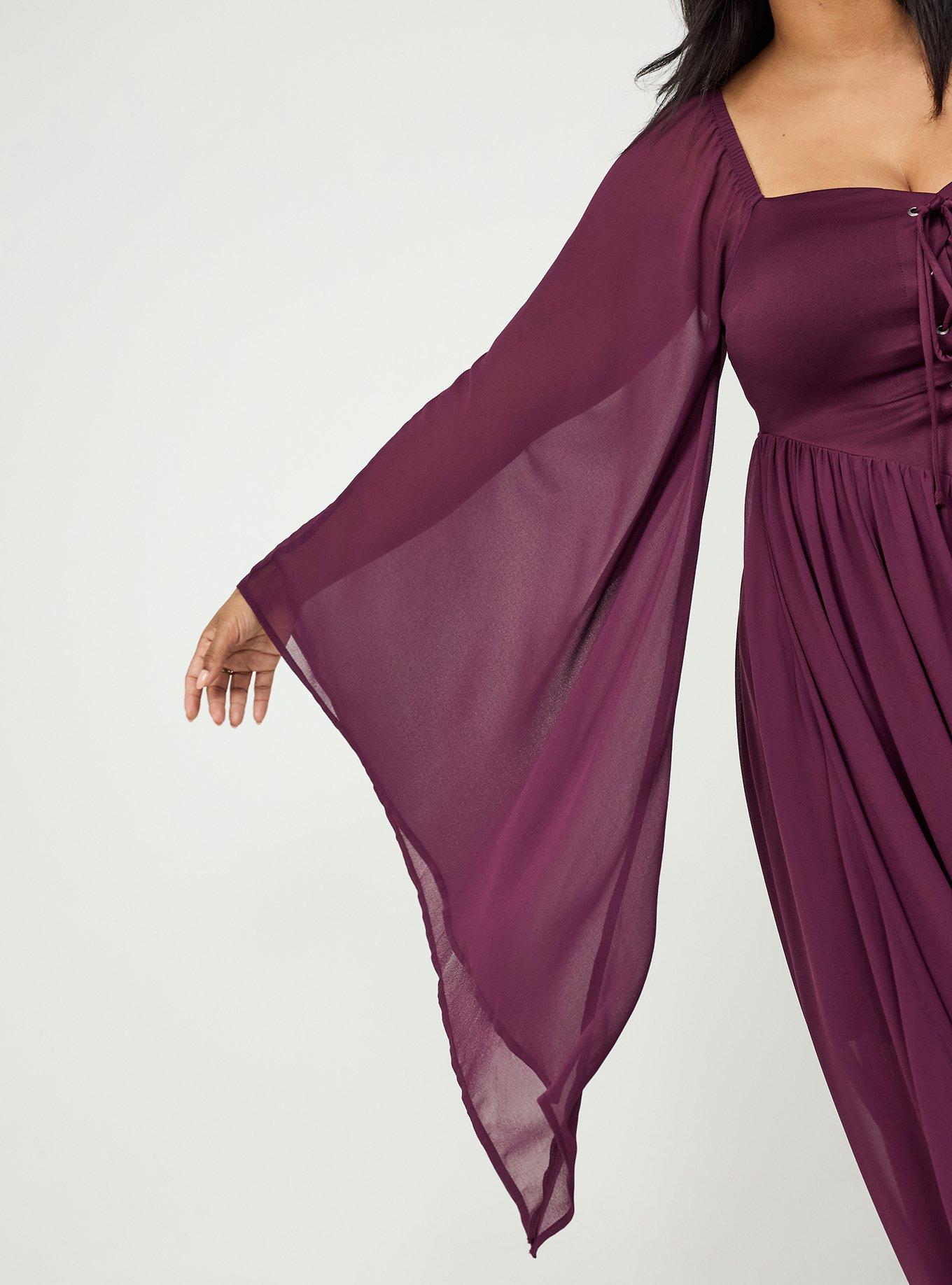 Halloween Enchantress Dress, POTENT PURPLE, alternate