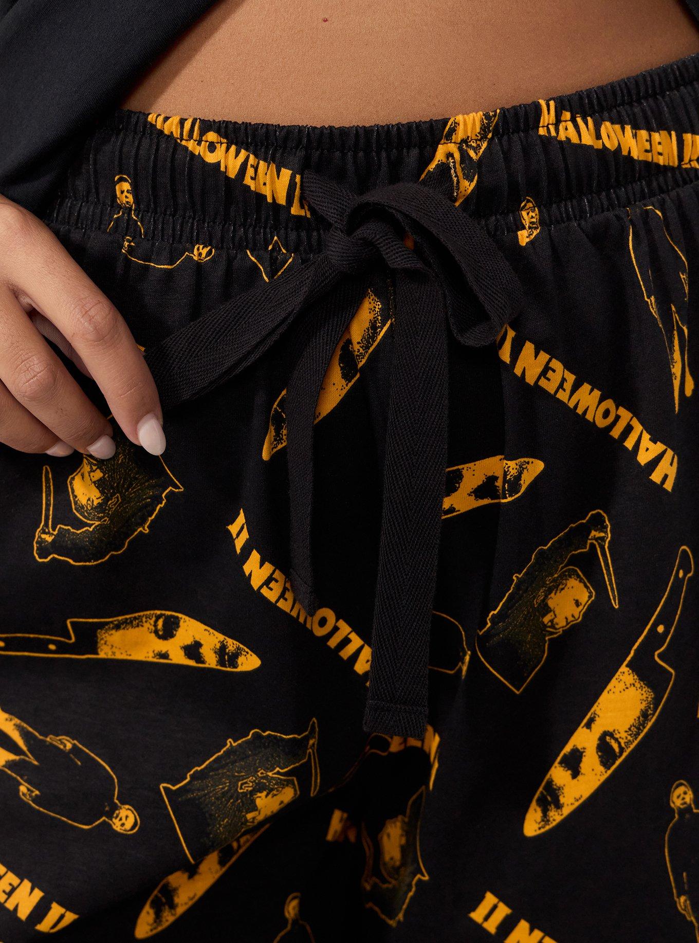 Halloween Lounge Pant, MICHAELS ELEMENTS DEEP BLACK, alternate
