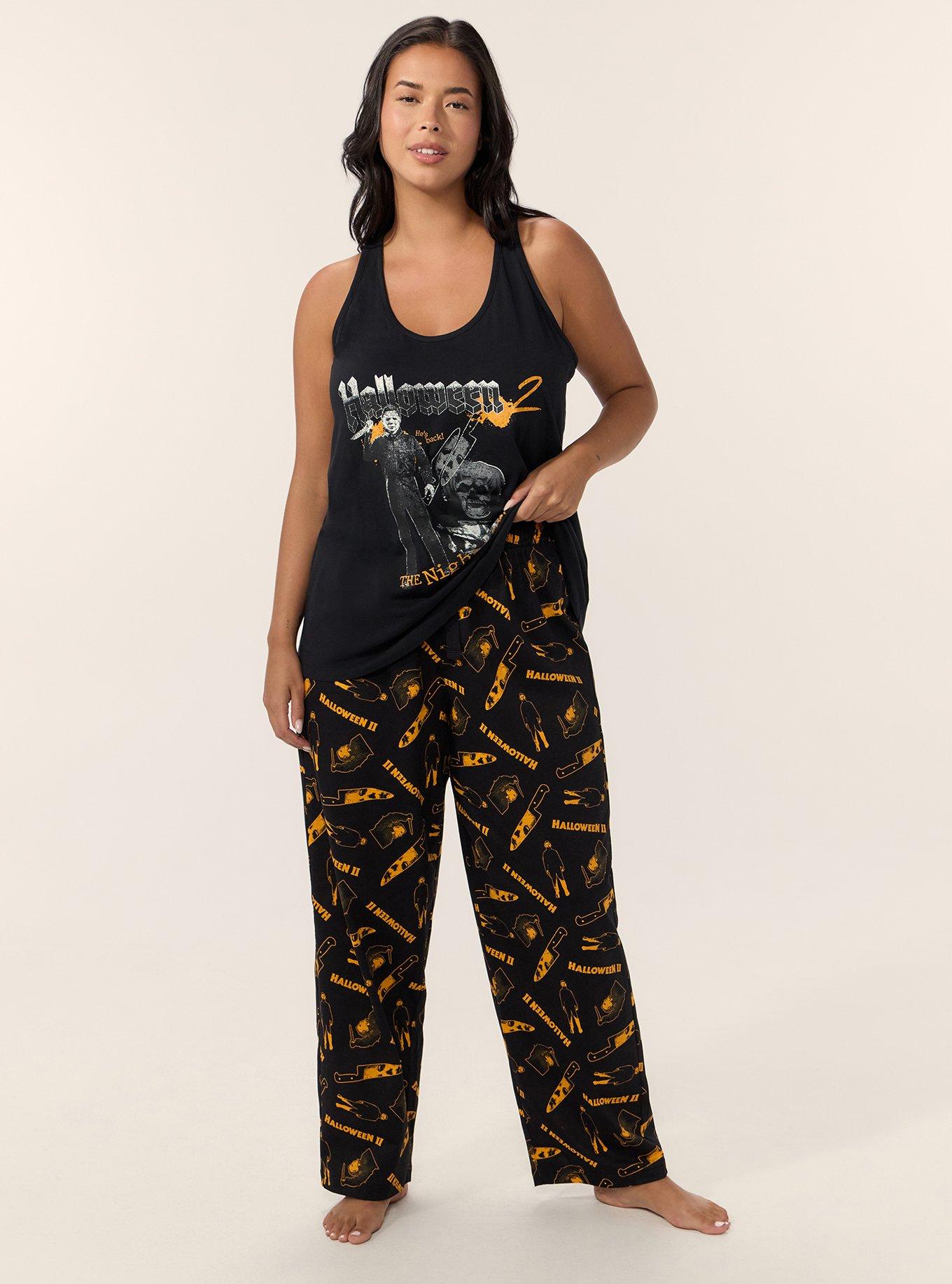 Halloween Lounge Pant, MICHAELS ELEMENTS DEEP BLACK, hi-res