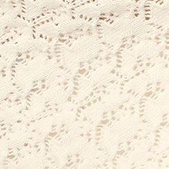 Festi Bell Sleeve Tie-Front Crochet Sweater, WHISPER WHITE, swatch