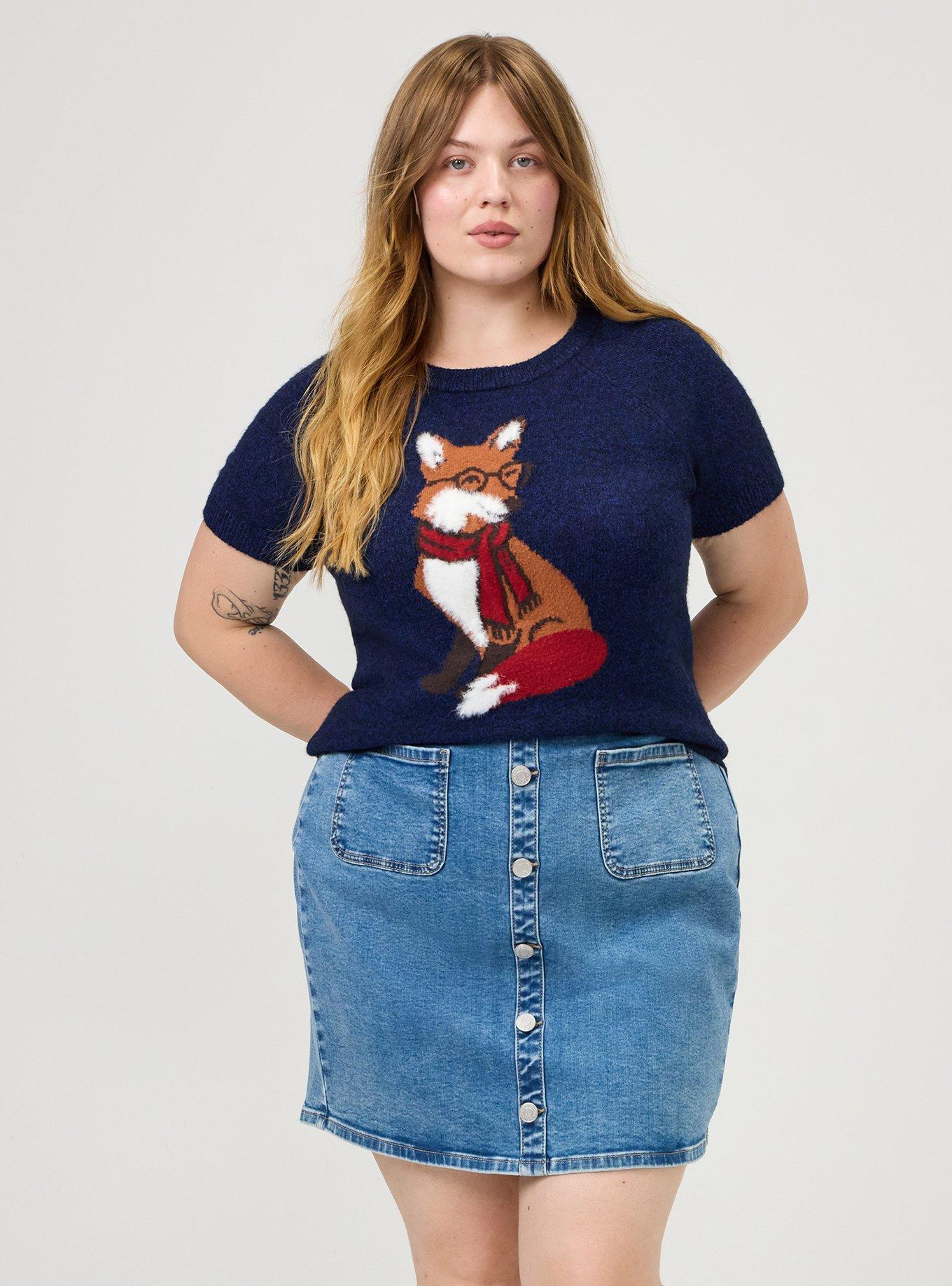 Vegan Cashmere Crew Pullover Sweater, MEDIEVAL BLUE, alternate