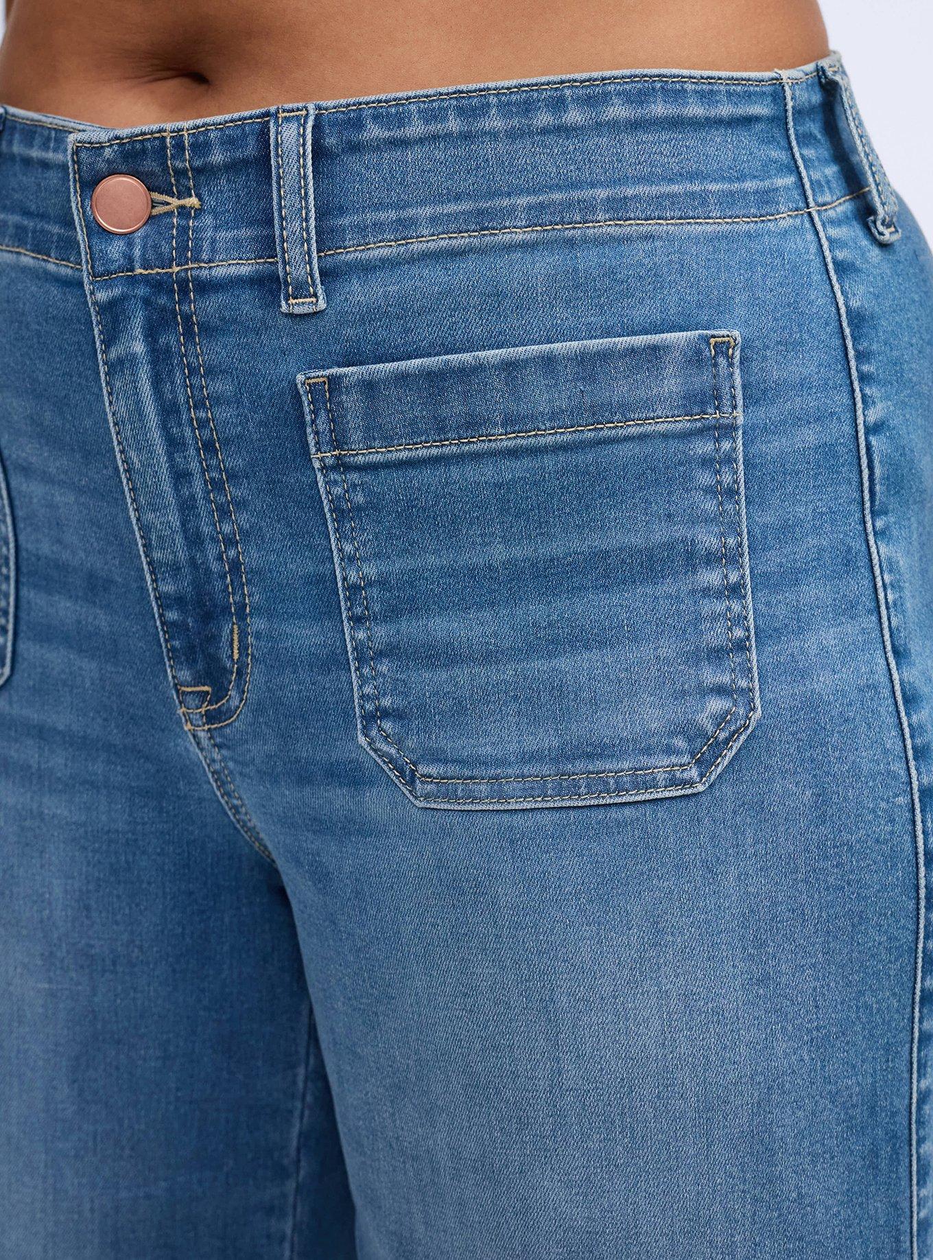 Belle Isle Hollywood Patch Pocket Ankle Jean, BACKYARD TEA, alternate