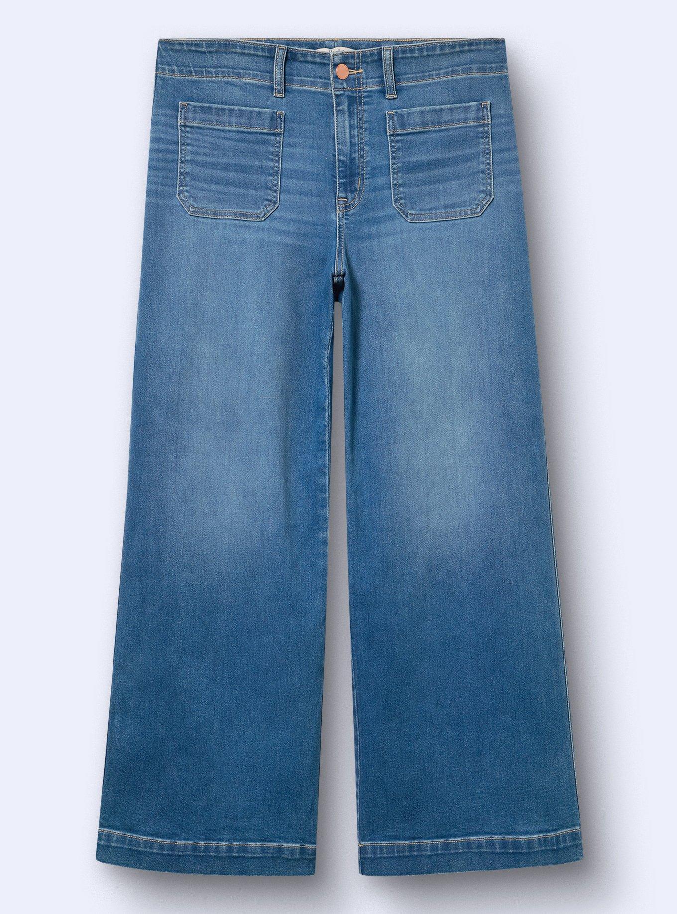 Belle Isle Hollywood Patch Pocket Ankle Jean, BACKYARD TEA, flat