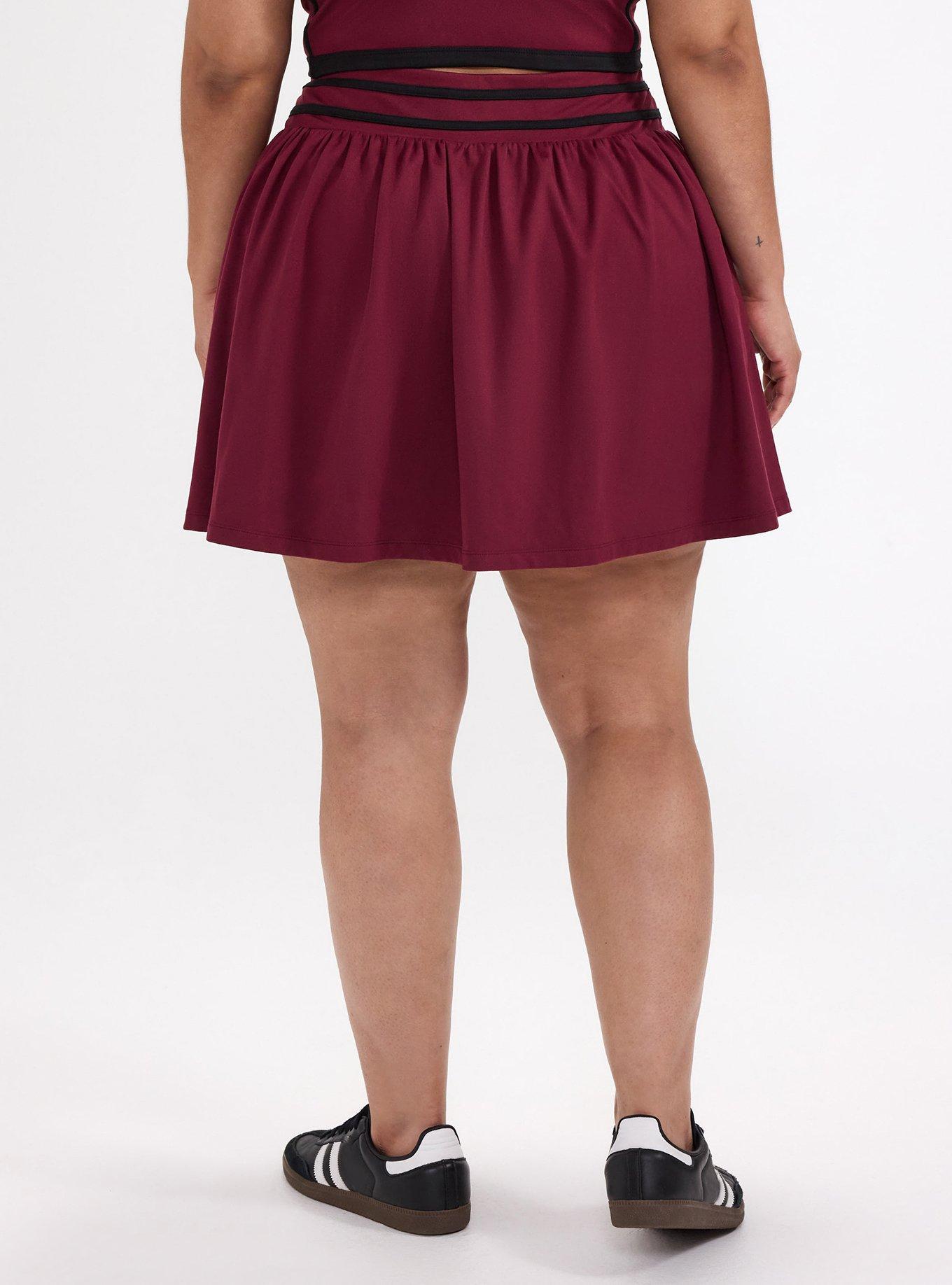 TRU Performance Butter Active Skort, MAROON BANNER, alternate