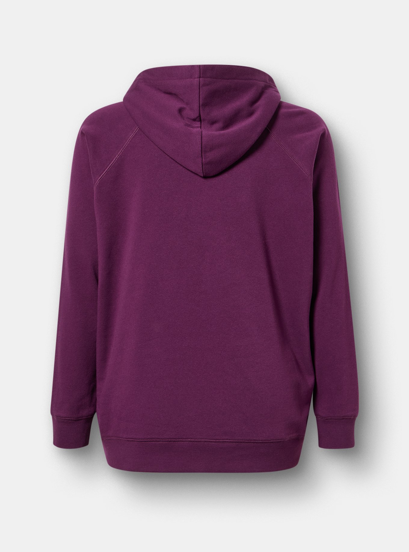 Cozy Fleece Hoodie, ROOTED IN MOONLIGHT WINTER BLOOM, alternate