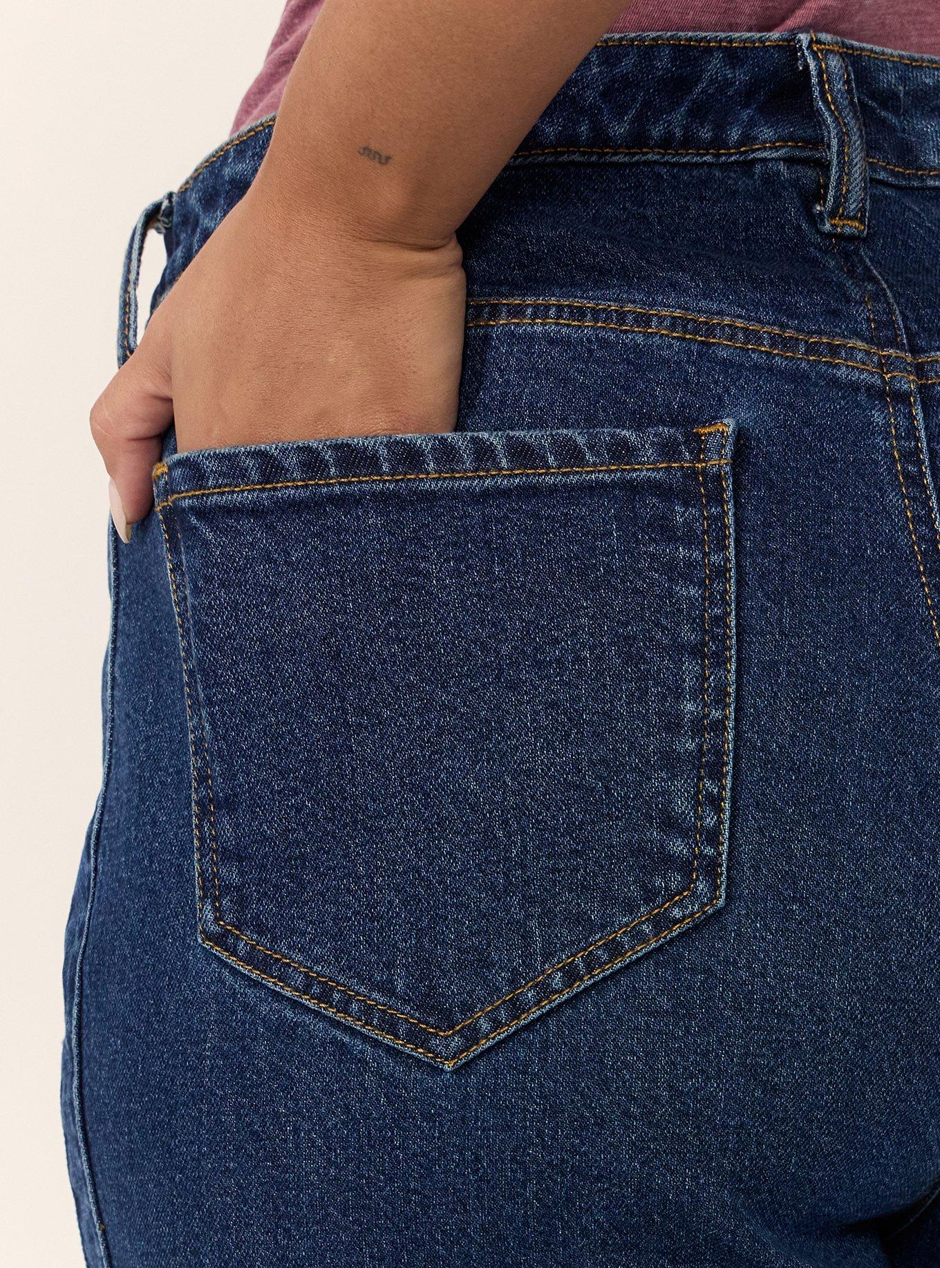 Plus Size Festi Sky High Super Flare Jean, DESERT BLUEBELL, alternate