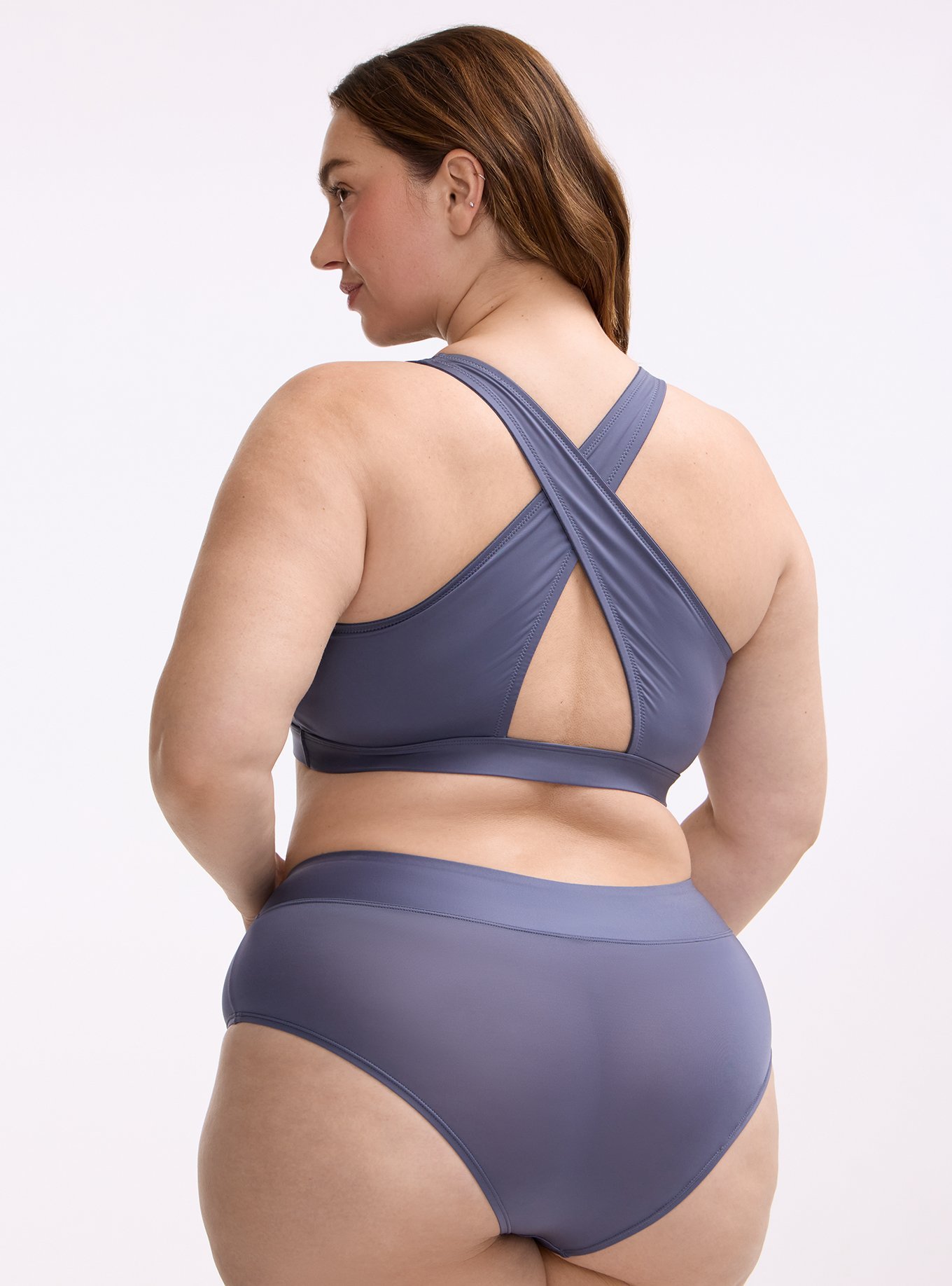 Microfiber Mid-Rise Cheeky Panty, NIGHTSHADOW BLUE, alternate