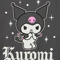 Kuromi Classic Cotton Crew Tee, VINTAGE BLACK, swatch