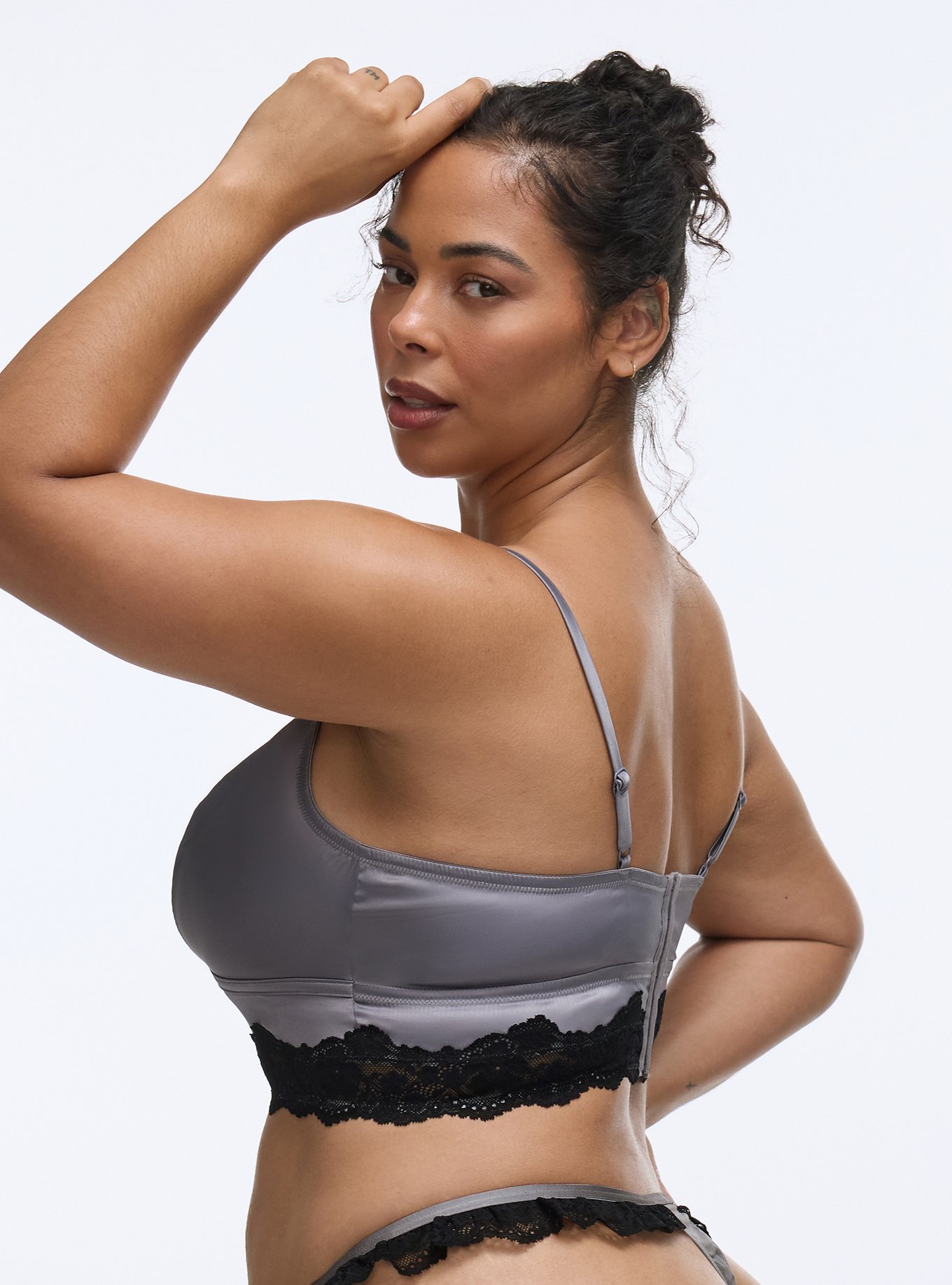 Shine Micro Scoop Waist Thong, SILVER FILIGREE, alternate
