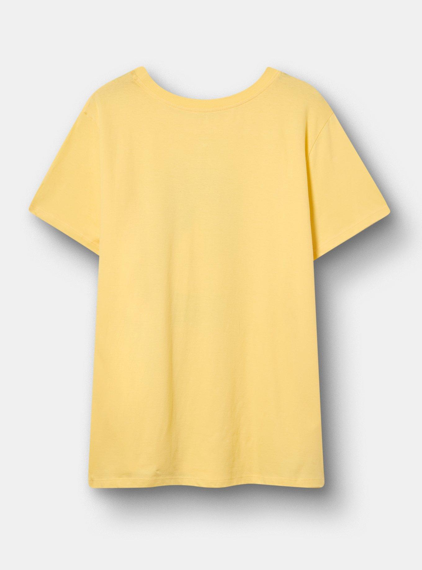 Disney Beauty & The Beast Classic Cotton Crew Tee, SUNDRESS YELLOW, alternate