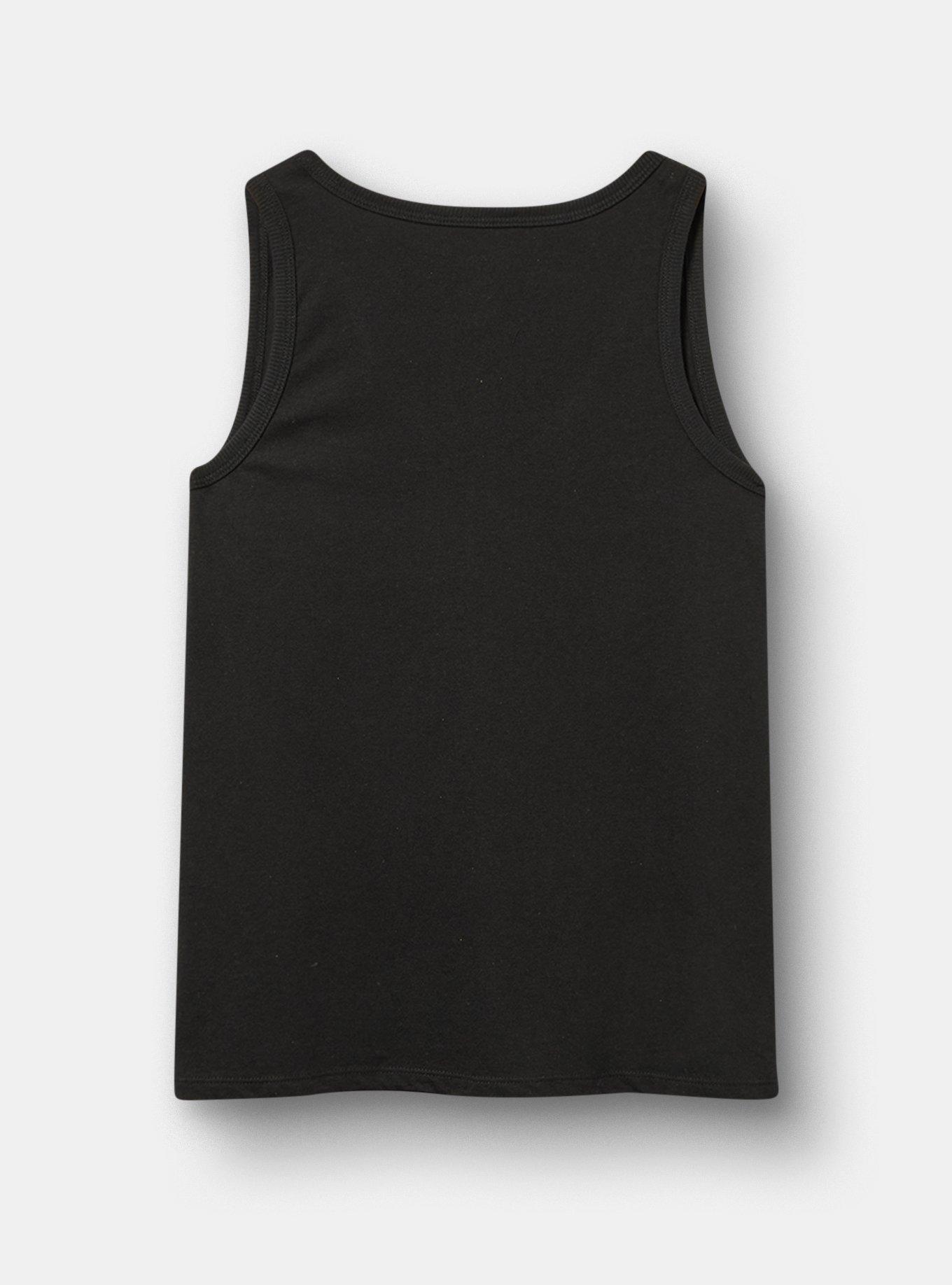 Lynyrd Skynyrd Classic Cotton V-Neck Tank, DEEP BLACK, alternate