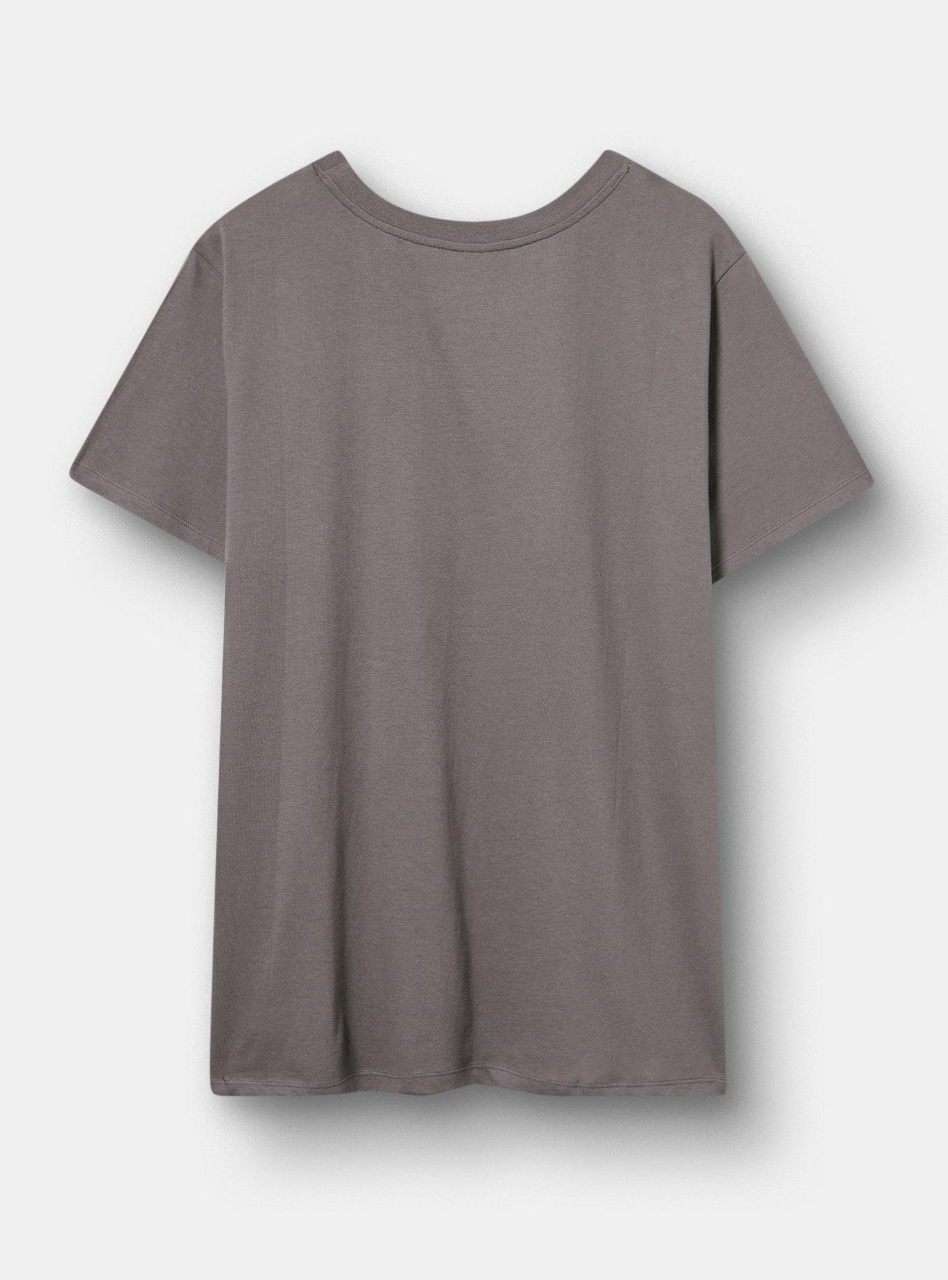 Disney Jasmine Classic Cotton Crew Tee, GREY, alternate