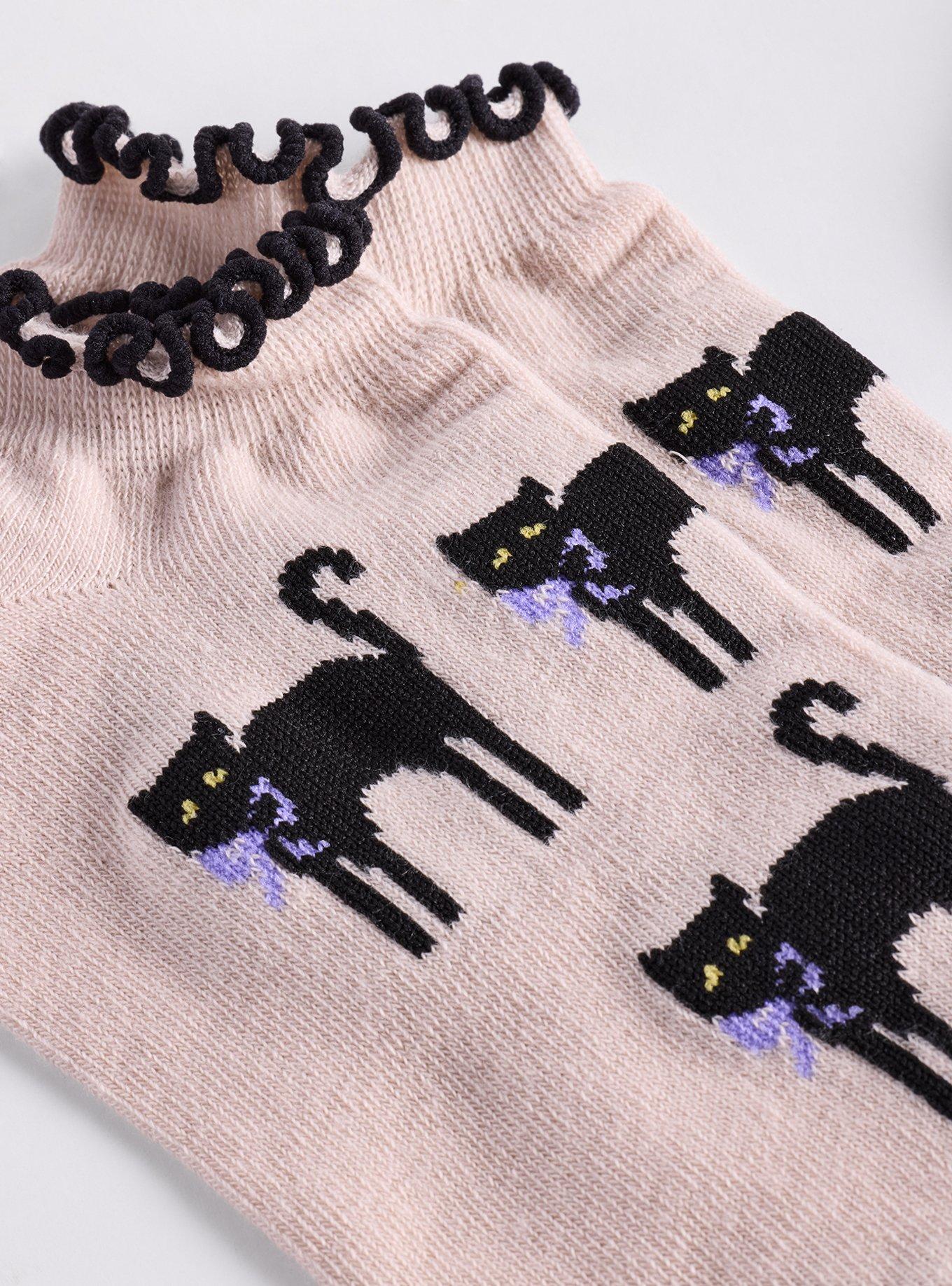 5-Pack Halloween Low-Cut Socks, MULTI PRINT, alternate