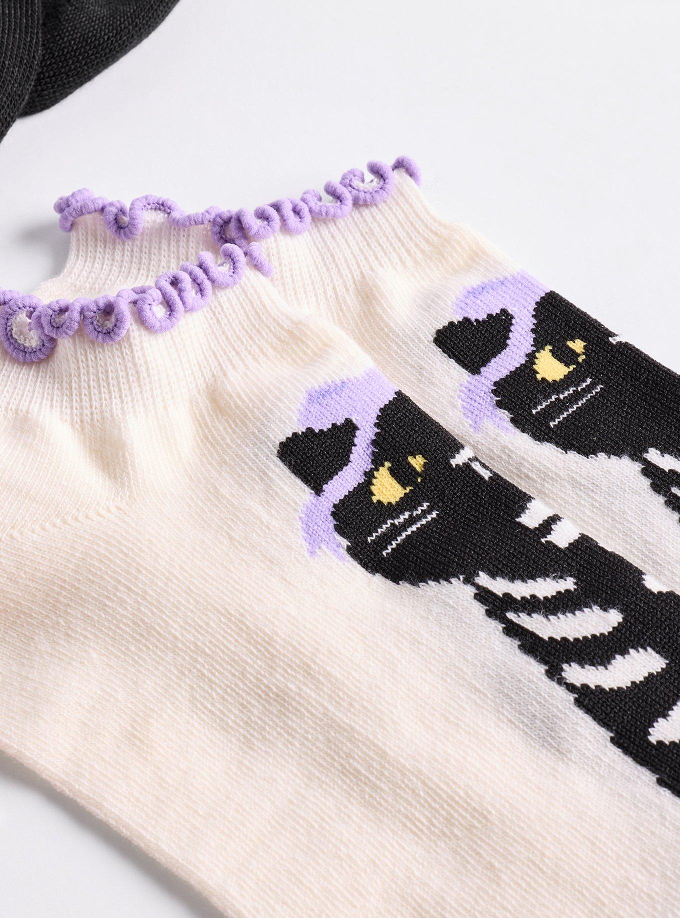5-Pack Halloween Low-Cut Socks, MULTI PRINT, alternate