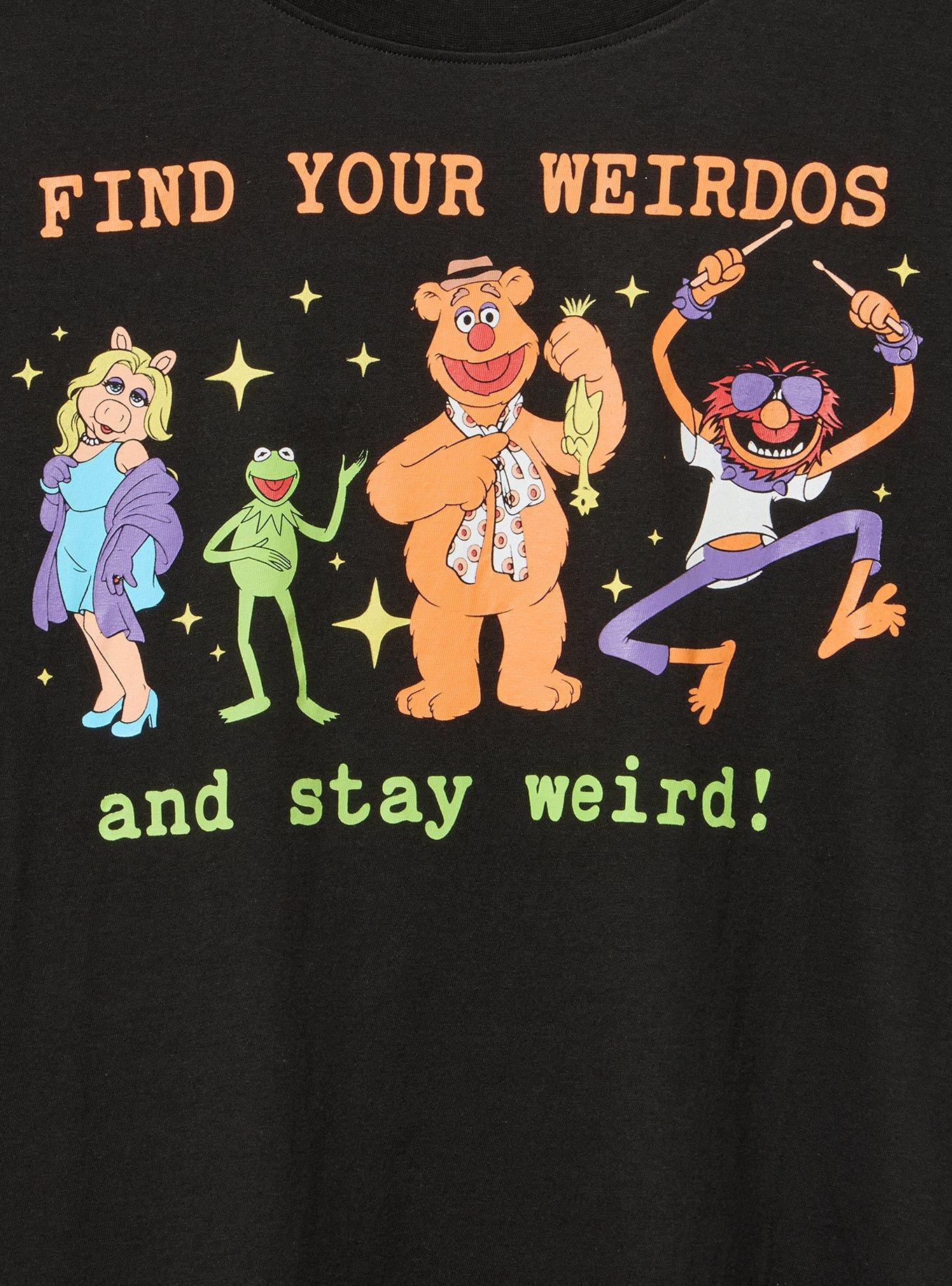 Muppets Classic Cotton Crew Tee, DEEP BLACK, alternate