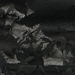 Shadow Lace Side Ruffle Tanga, RICH BLACK, swatch