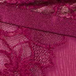Cozy Valentina & Mesh Wireless Bodysuit, PURPLE POTION, swatch