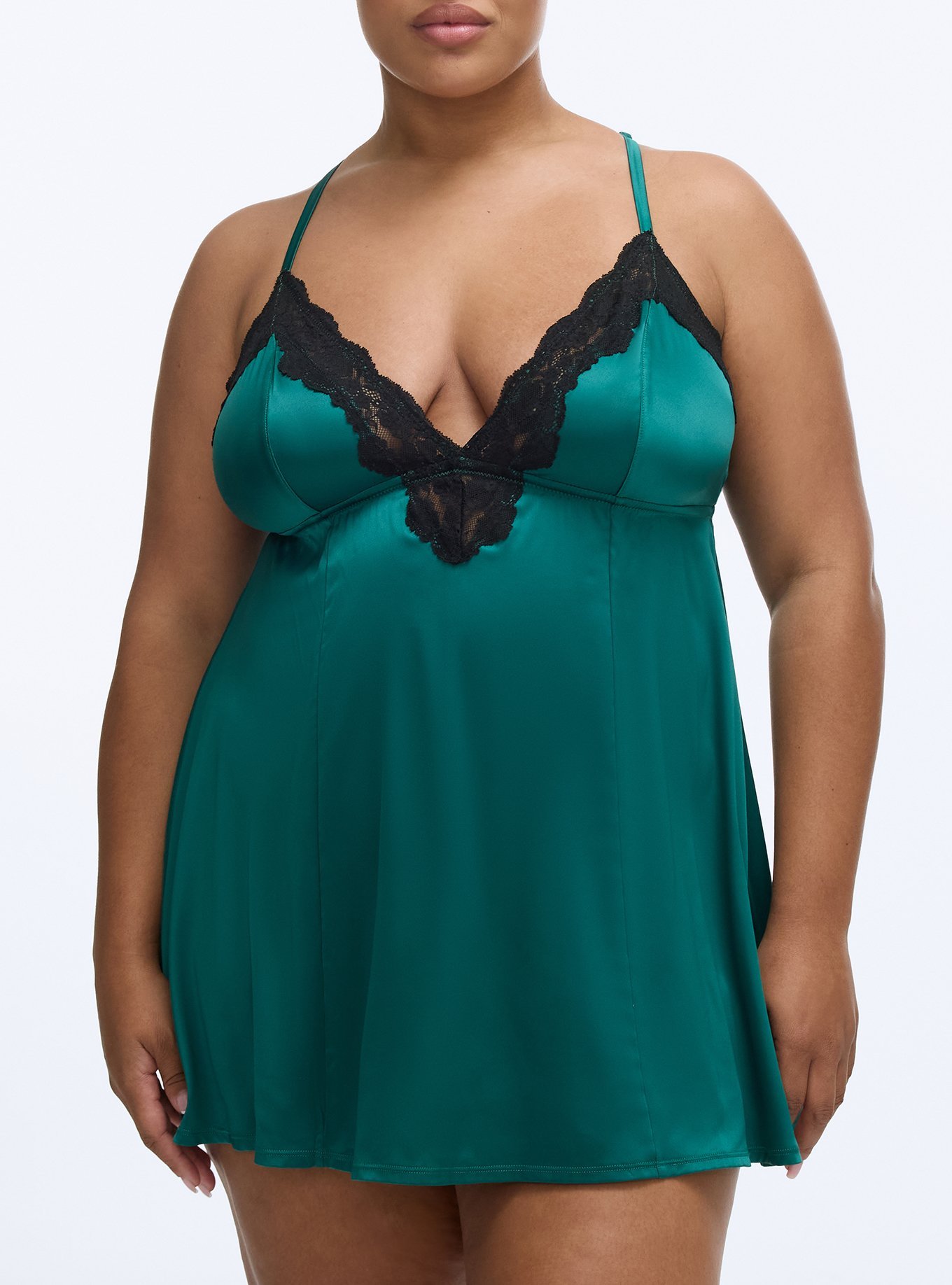 Shine Micro Slip Dress, BOTANICAL GARDEN, alternate