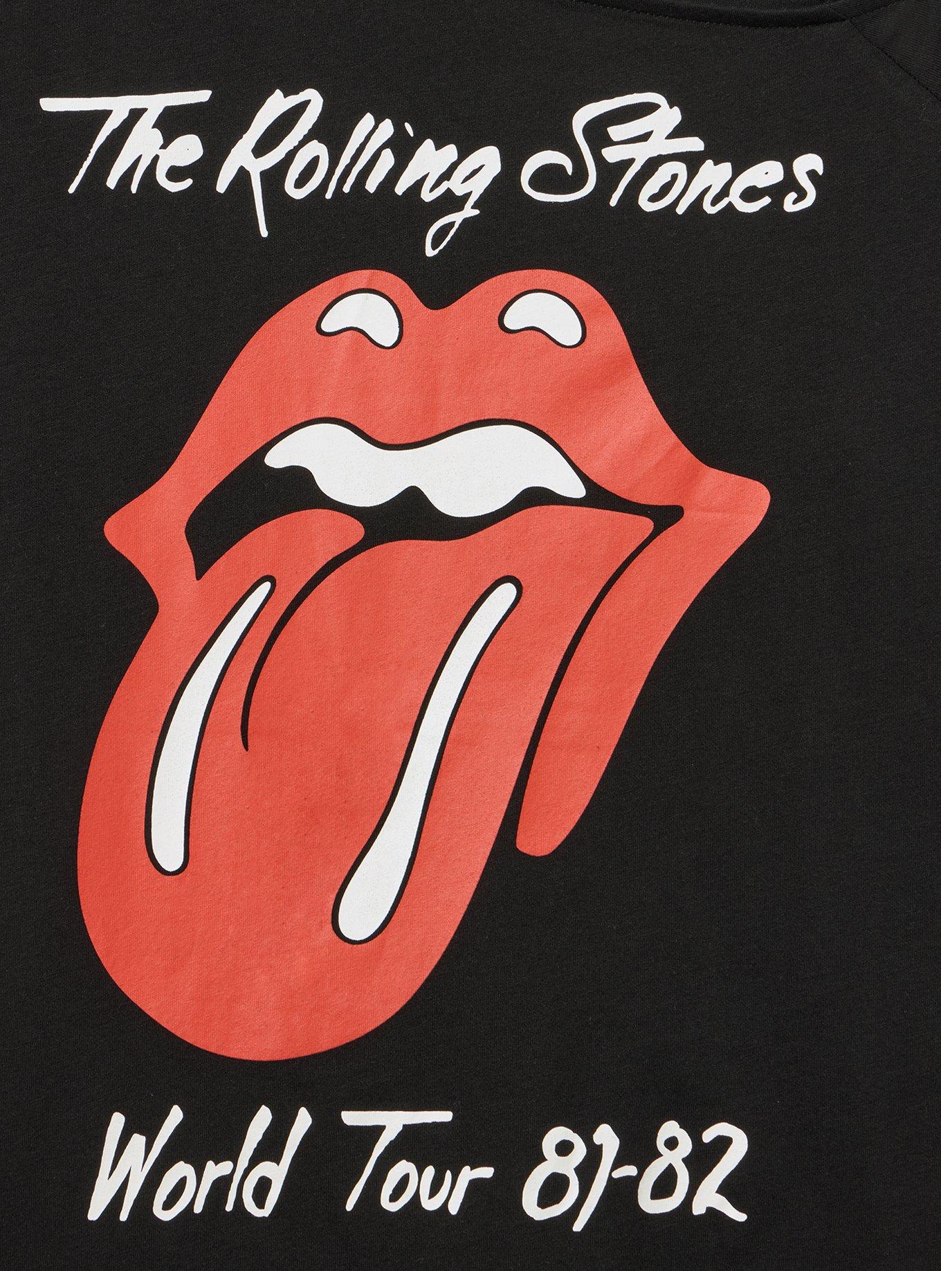 Plus Size - Rolling Stones Cotton Off Shoulder Tee - Torrid