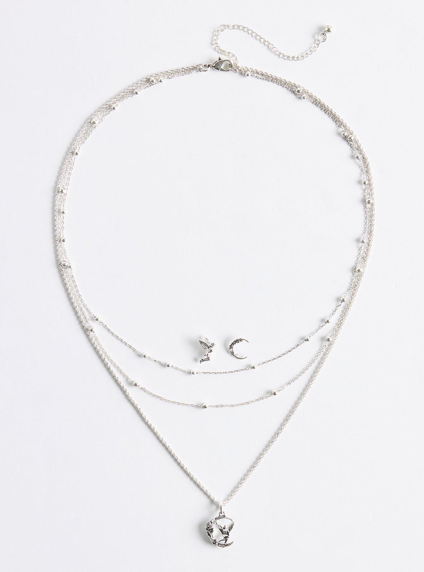 Plus Size - Celestial Layered Drop Necklace - Torrid