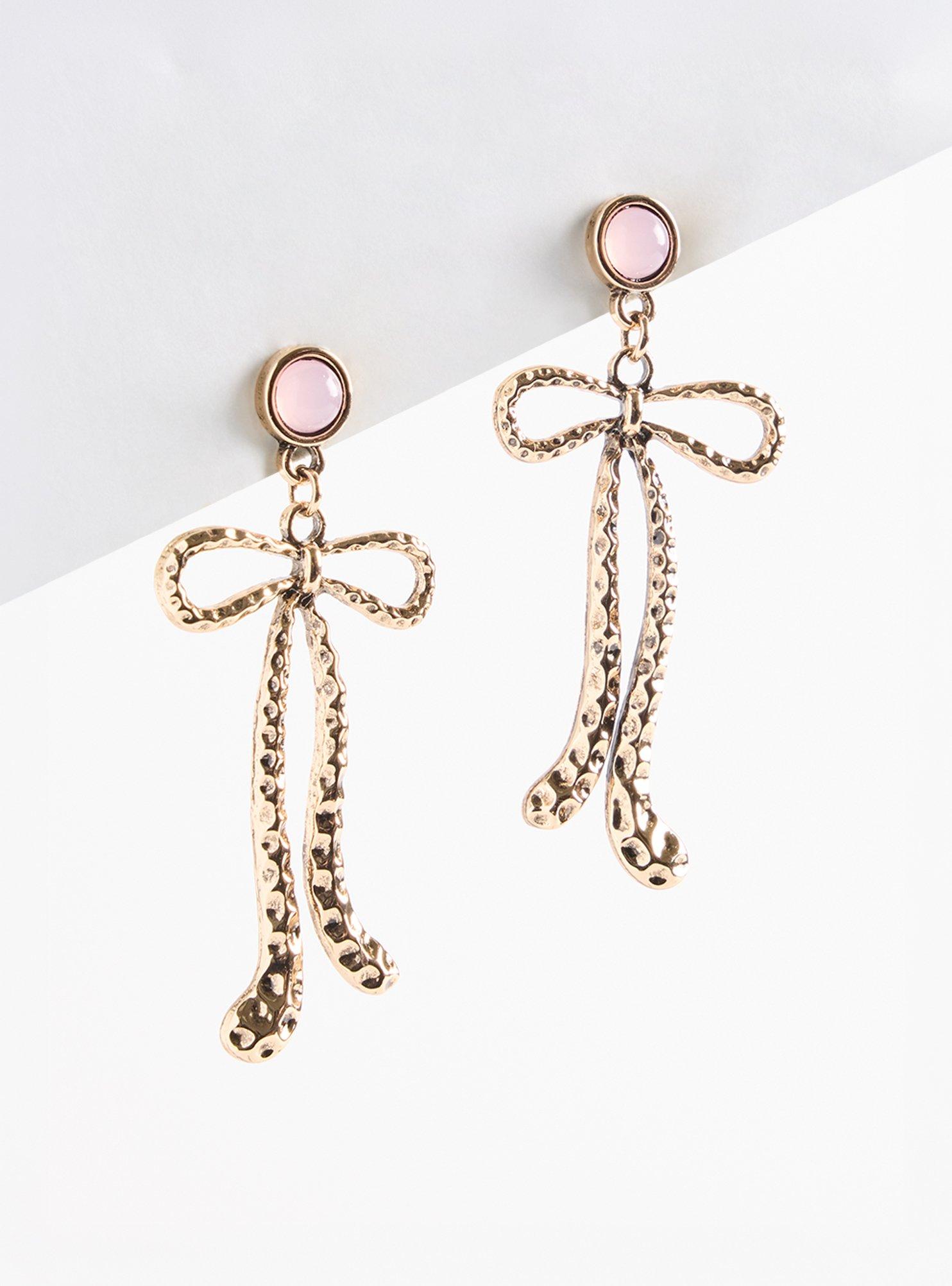 Bow Statement Earring, , hi-res