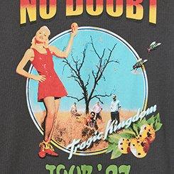 Plus Size No Doubt Classic Cotton Crew Tee, VINTAGE BLACK, swatch