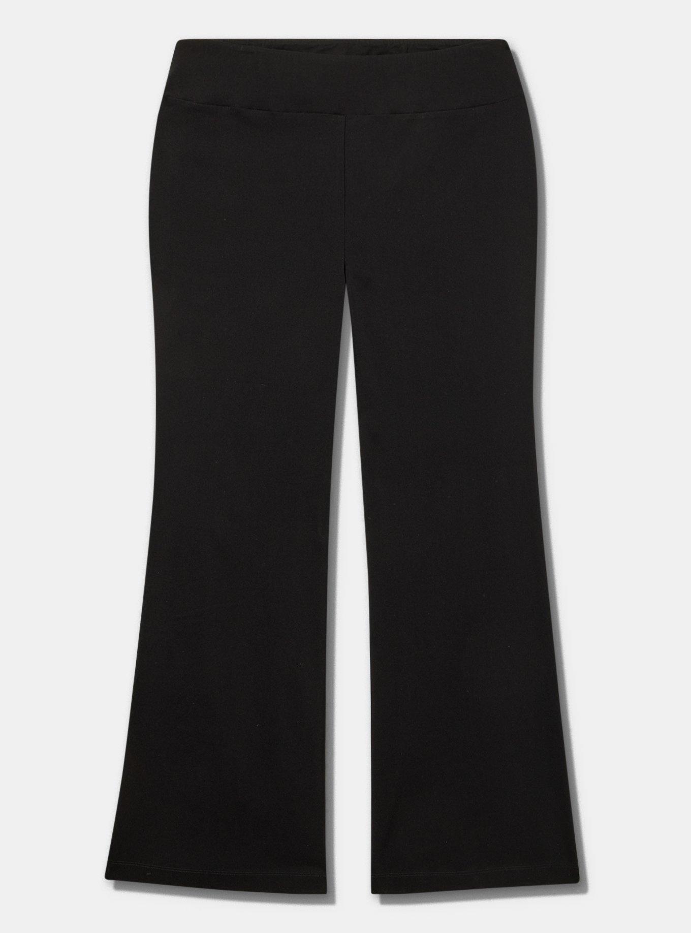 LoveSick Flare Pant, DEEP BLACK, flat