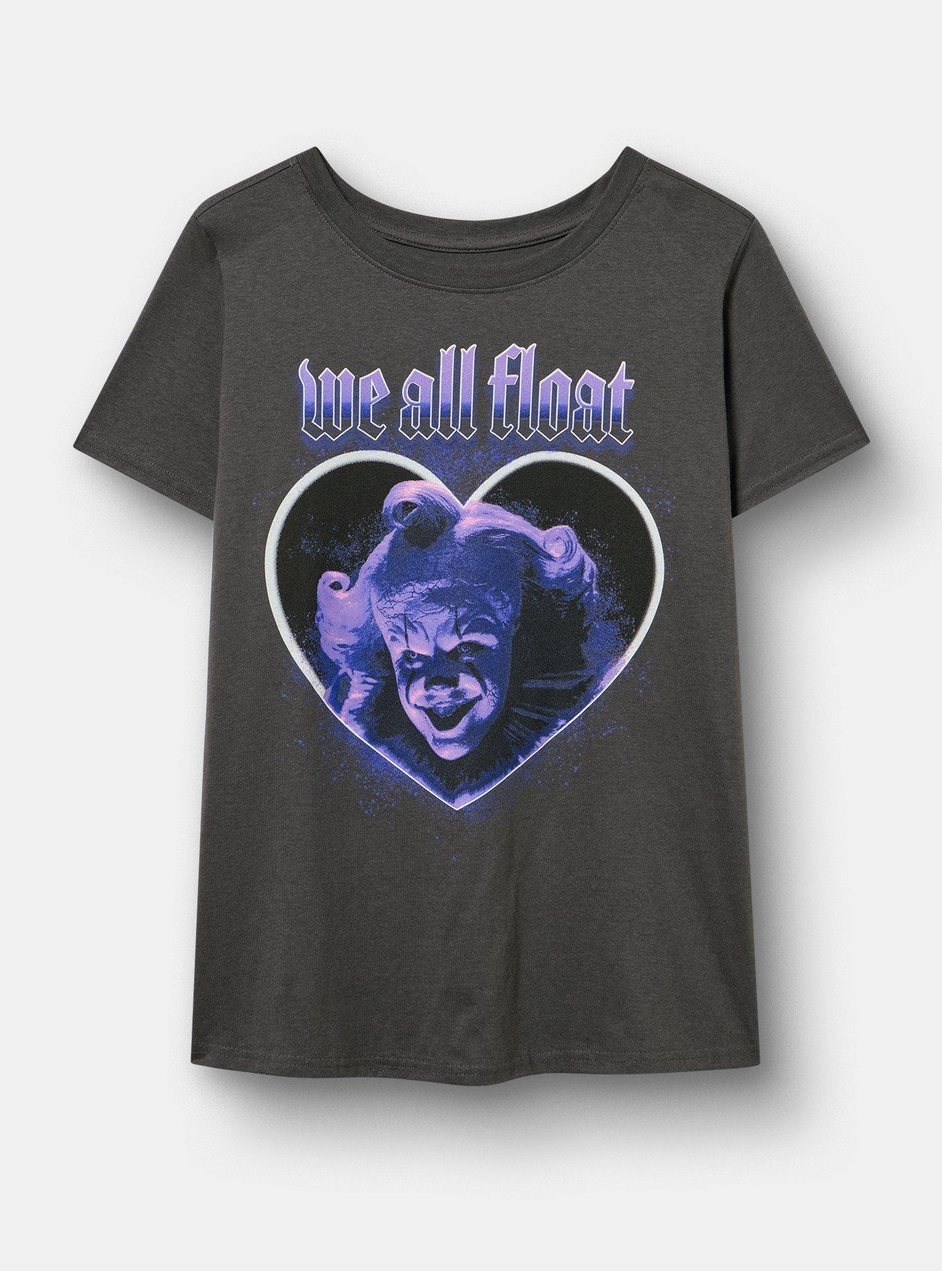 Plus Size It Pennywise Classic Cotton Crew Tee, VINTAGE BLACK, hi-res
