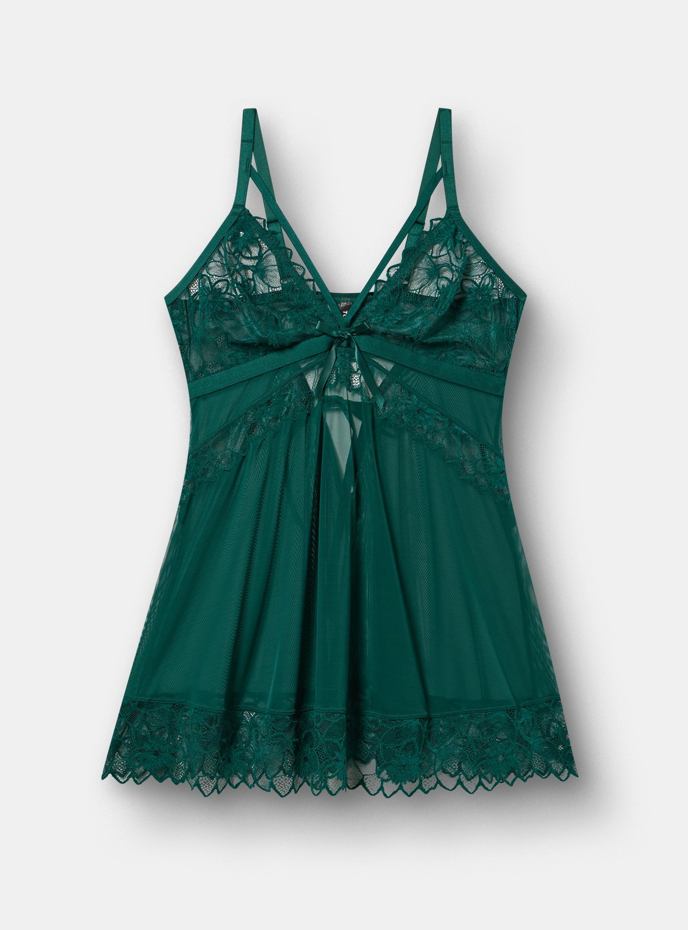 Cozy Valentina Wireless Babydoll, BOTANICAL GARDEN, flat