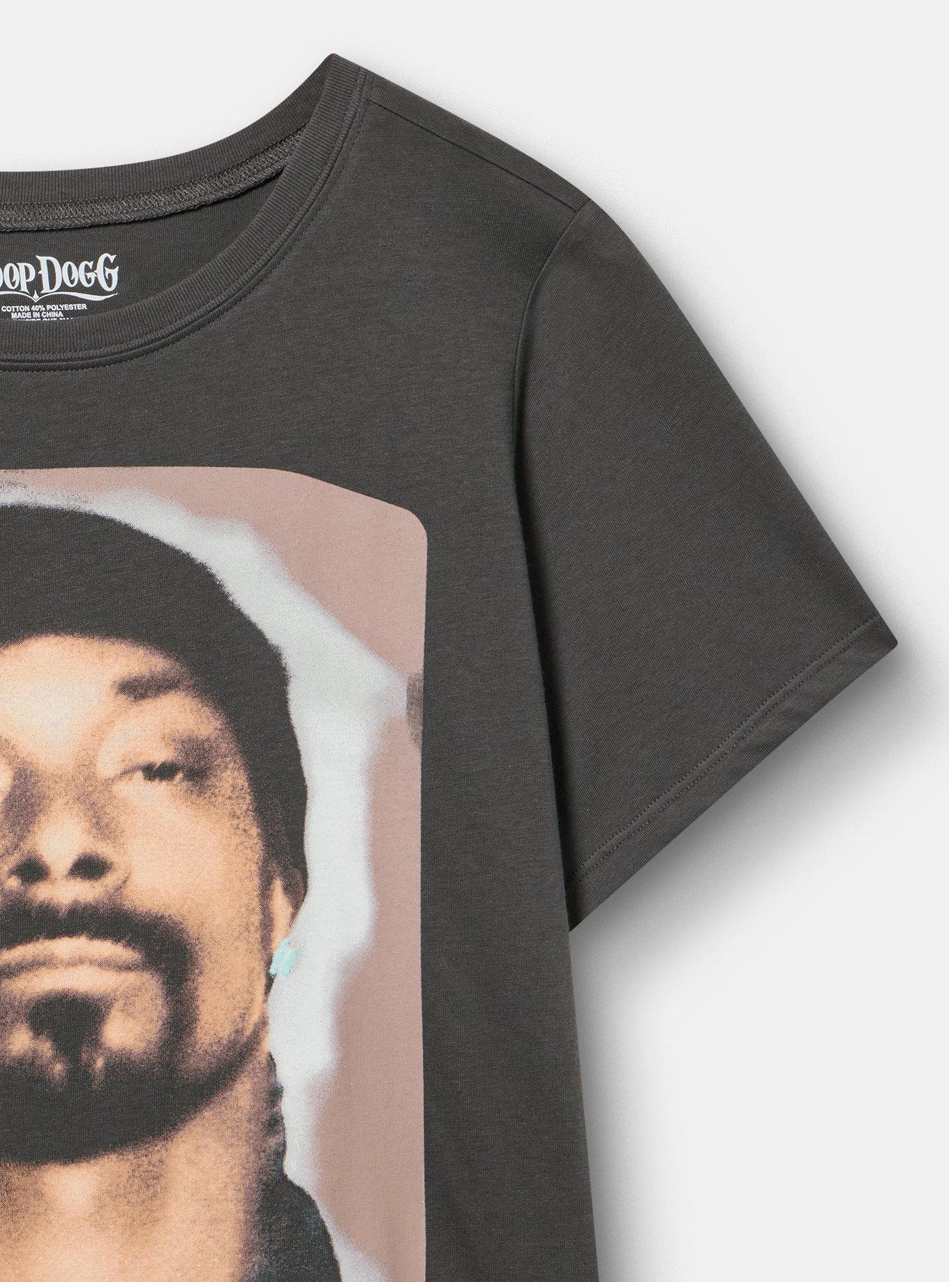 Snoop Dogg Classic Cotton Crew Tee, VINTAGE BLACK, alternate