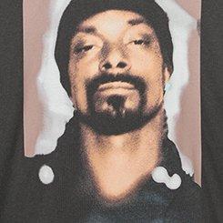 Snoop Dogg Classic Cotton Crew Tee, VINTAGE BLACK, swatch