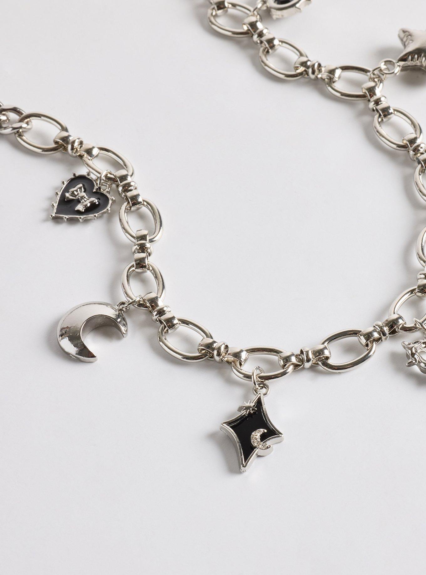 Link Icons Charm Necklace, , alternate