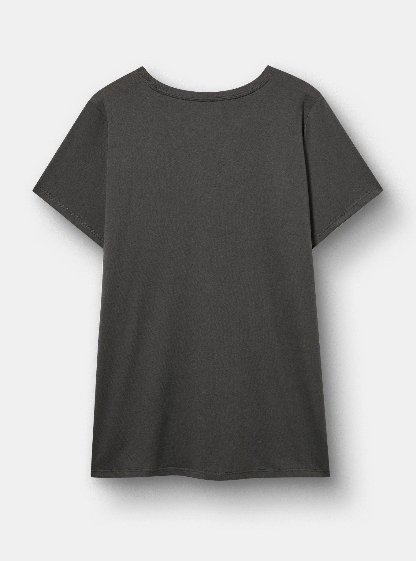 Johnny Cash Classic Cotton Crew Tee, VINTAGE BLACK, alternate