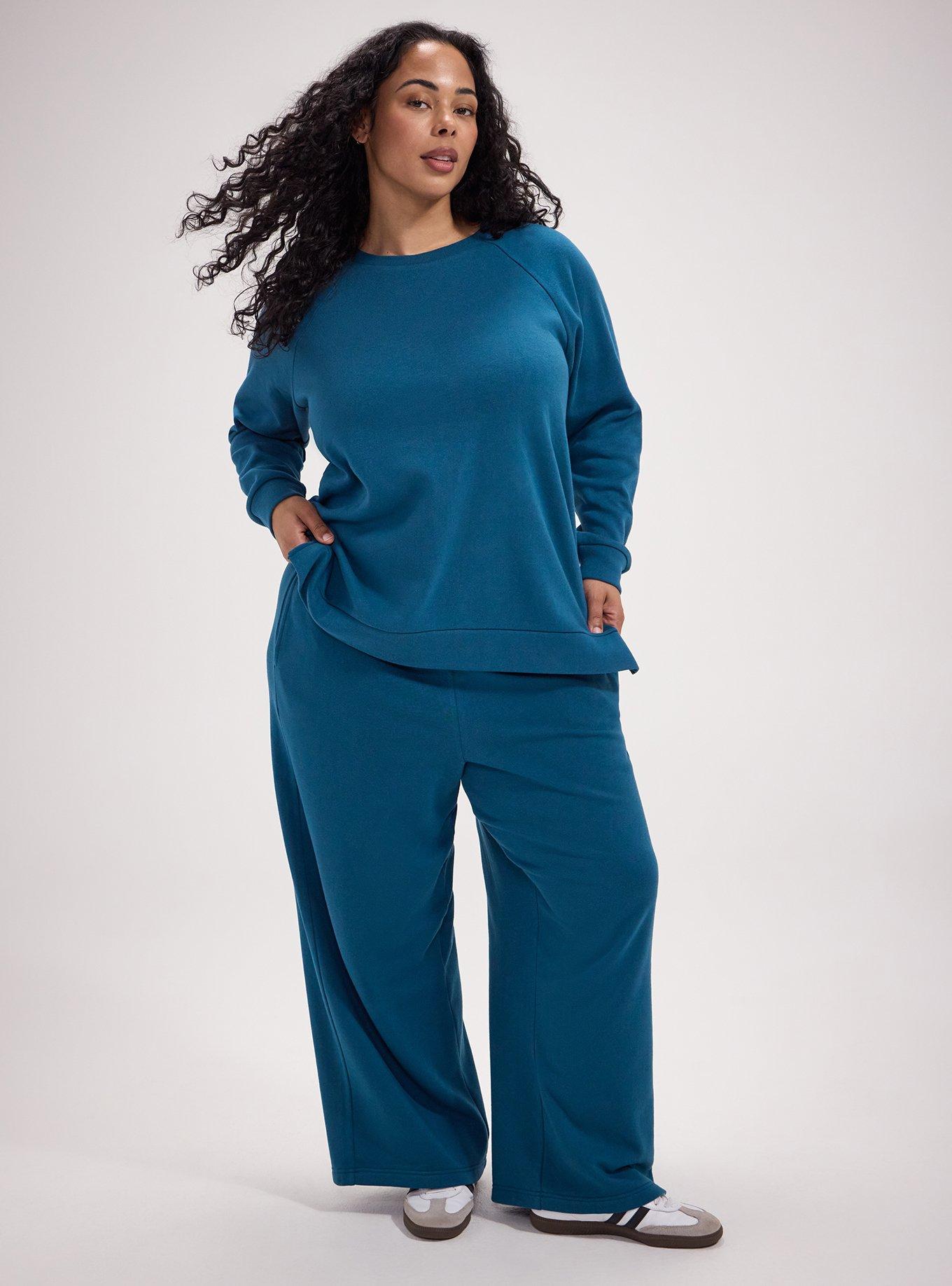 TRU Super Soft Fleece Tunic Sweatshirt, LEGION BLUE, alternate