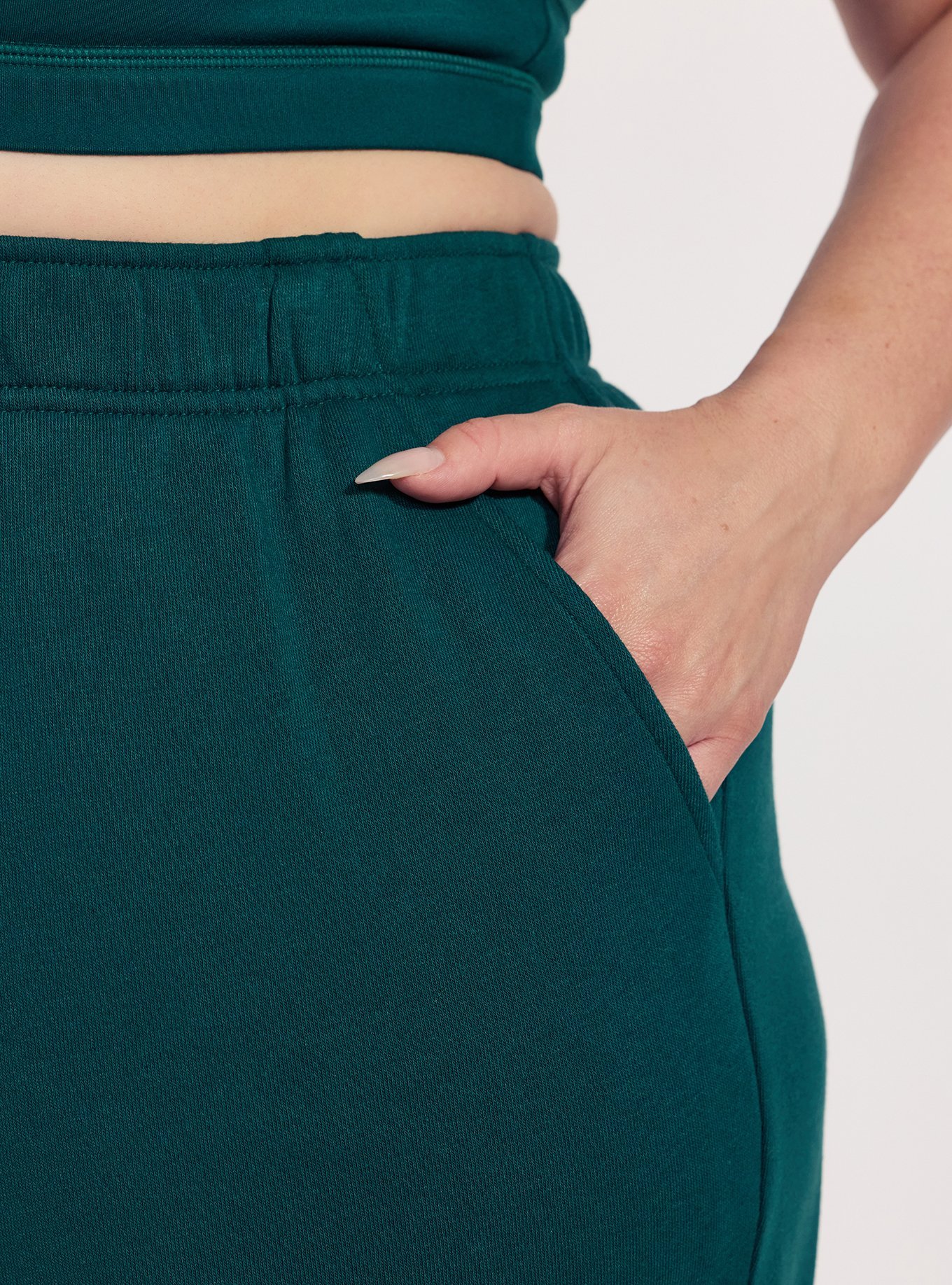 TRU Super Soft Fleece Active Barrel Pant, BOTANICAL GARDEN, alternate