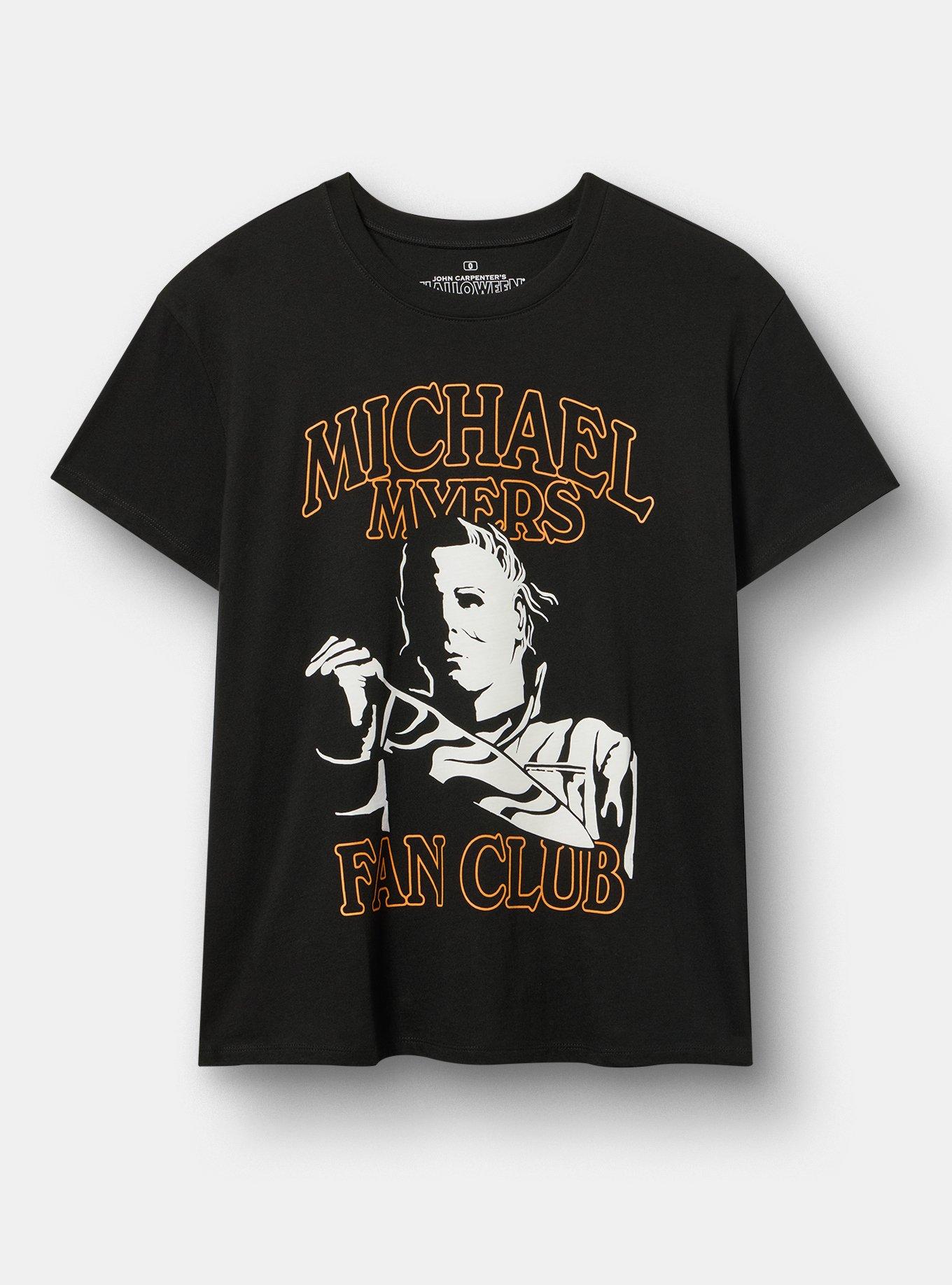 Halloween Relaxed Cotton Crew Tee, DEEP BLACK, hi-res