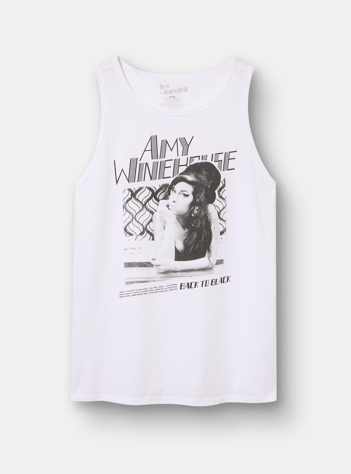 Plus Size Amy Winehouse Classic Cotton Crew Tank, BRIGHT WHITE, hi-res