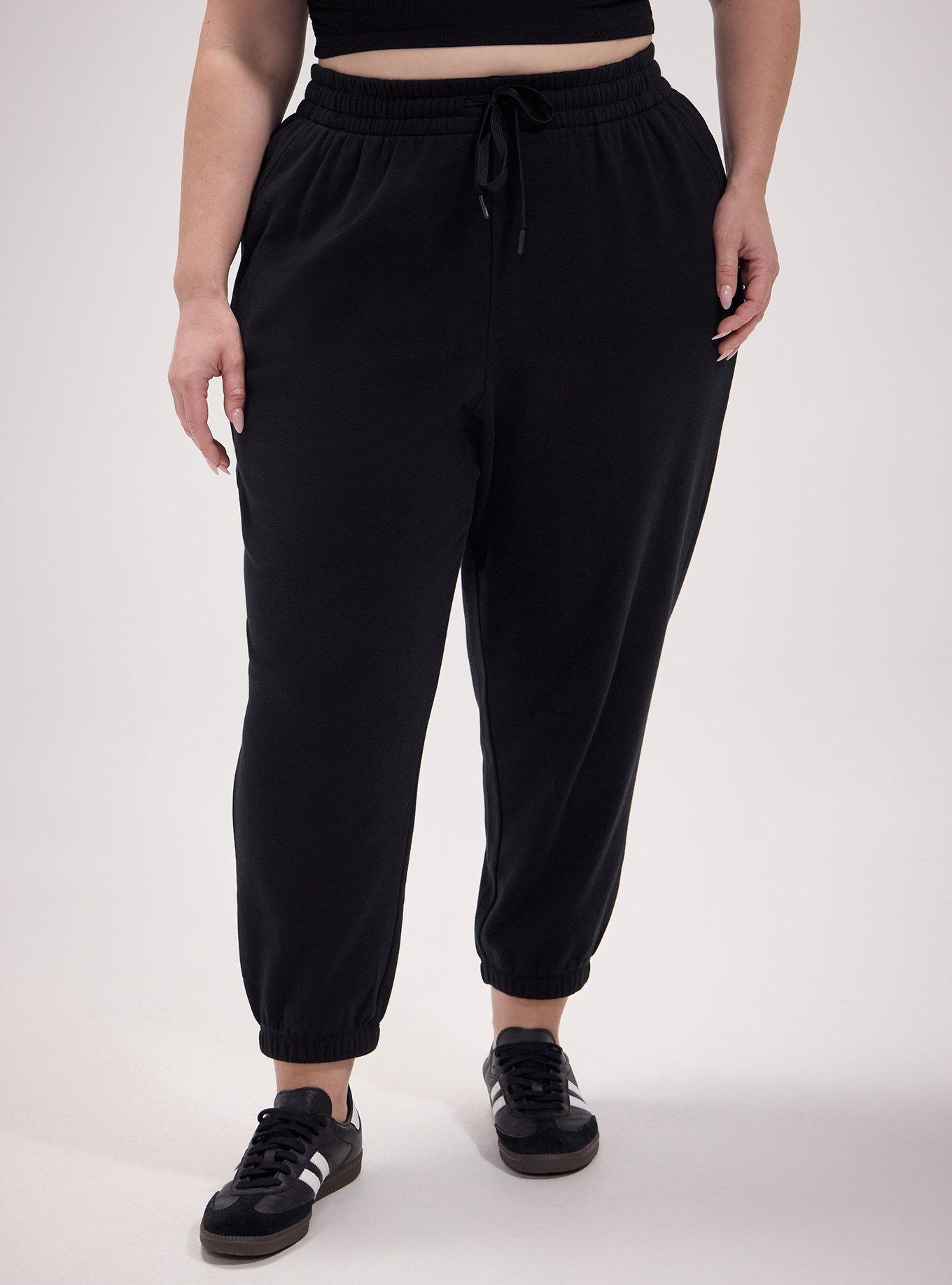 TRU Cozy Fleece Classic Fit Jogger, DEEP BLACK, alternate