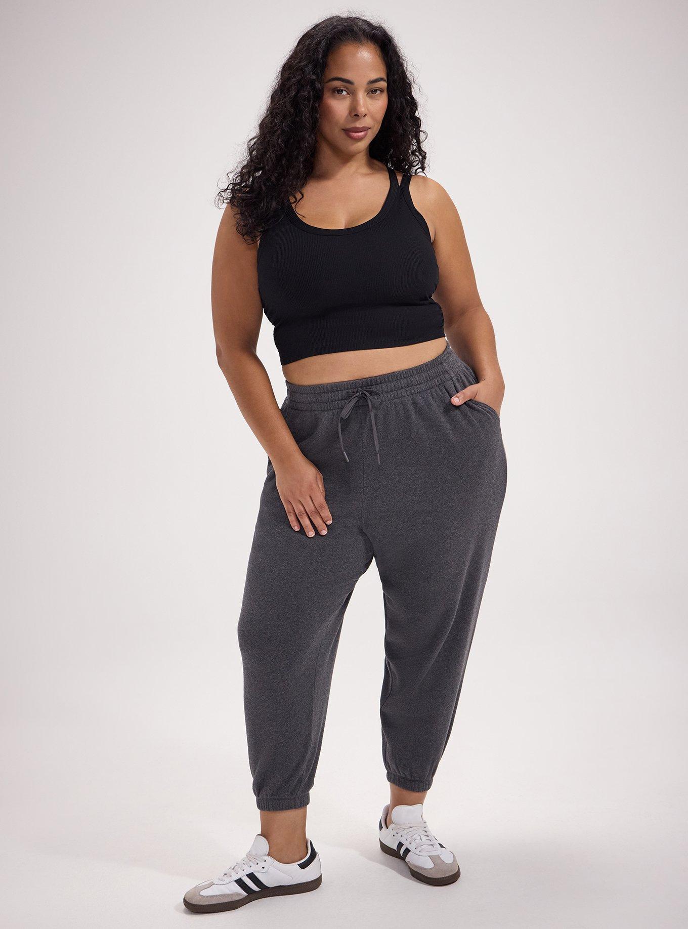 TRU Cozy Fleece Classic Fit Jogger, CHARCOAL HEATHER, hi-res