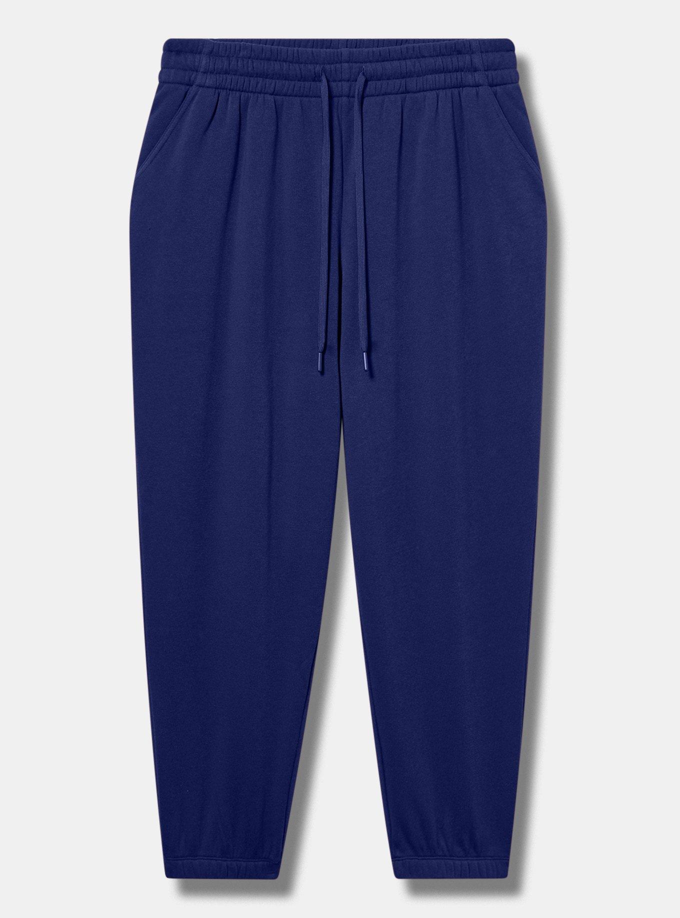 Plus Size TRU Super Soft Fleece Classic Fit Jogger, MEDIEVAL BLUE, hi-res