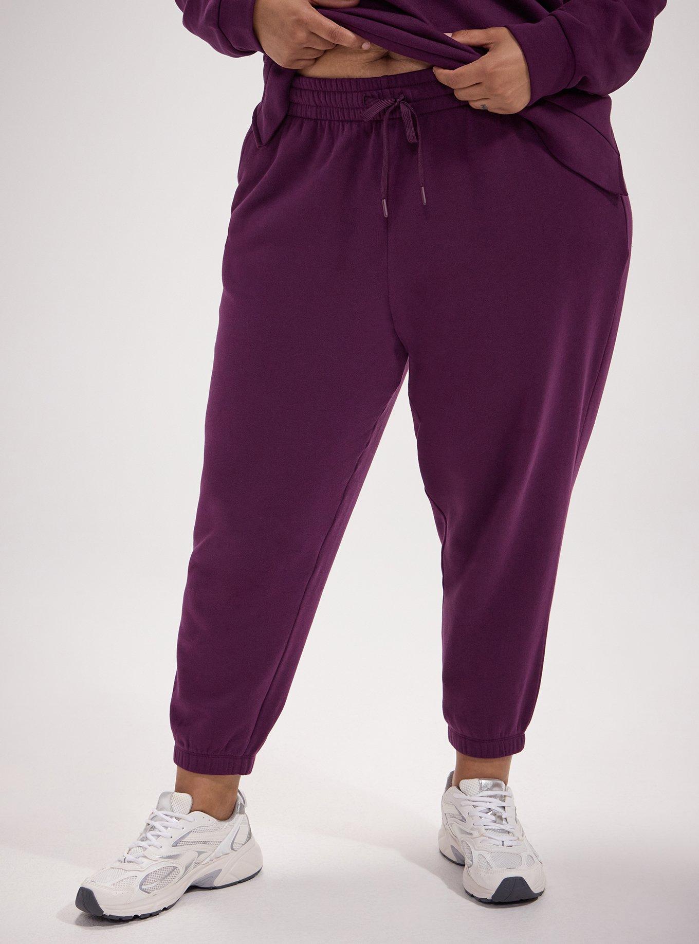 Plus Size TRU Super Soft Fleece Classic Fit Jogger, WINTER BLOOM, alternate