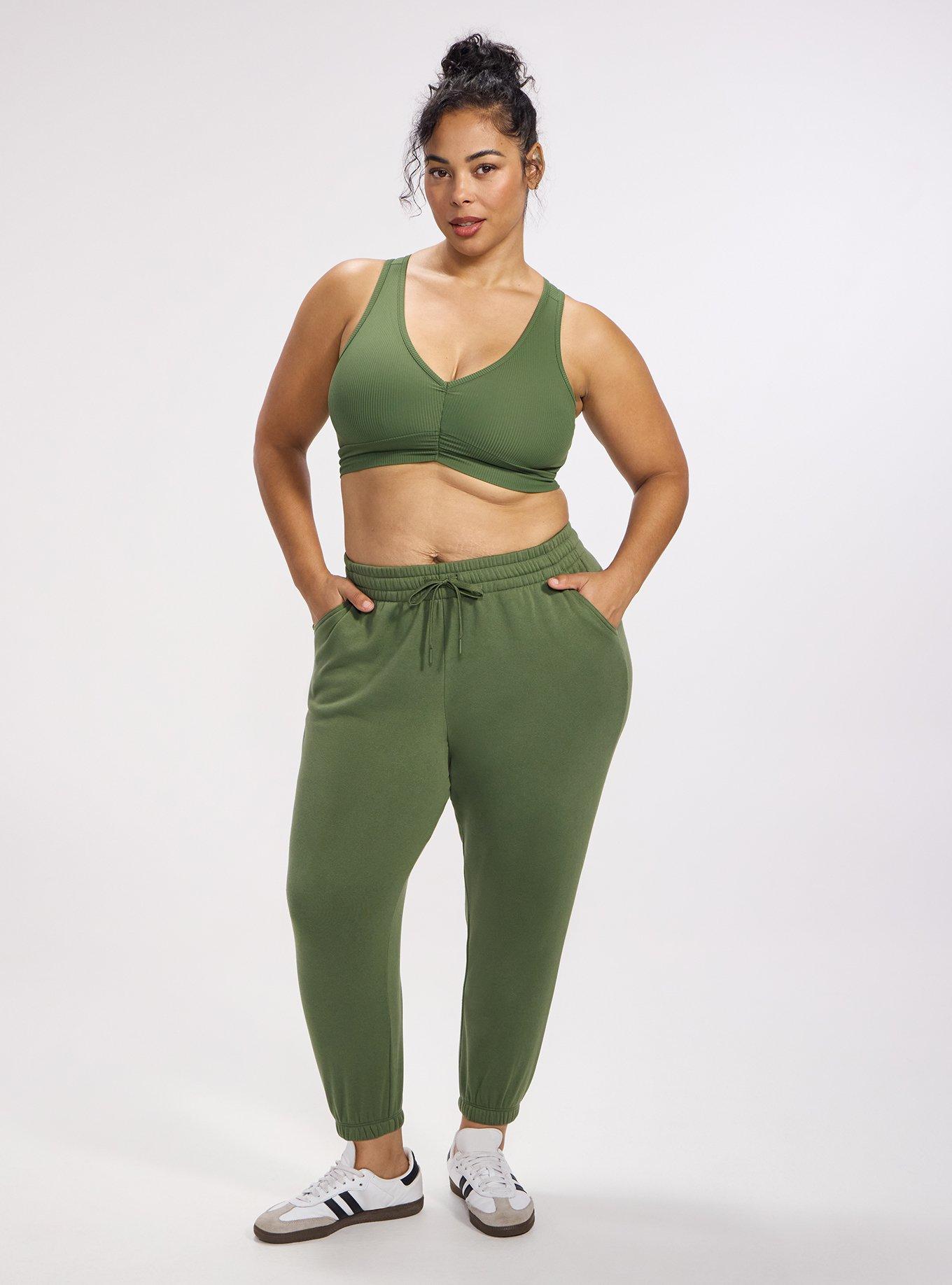 TRU Super Soft Fleece Classic Fit Jogger, BRONZE GREEN, alternate