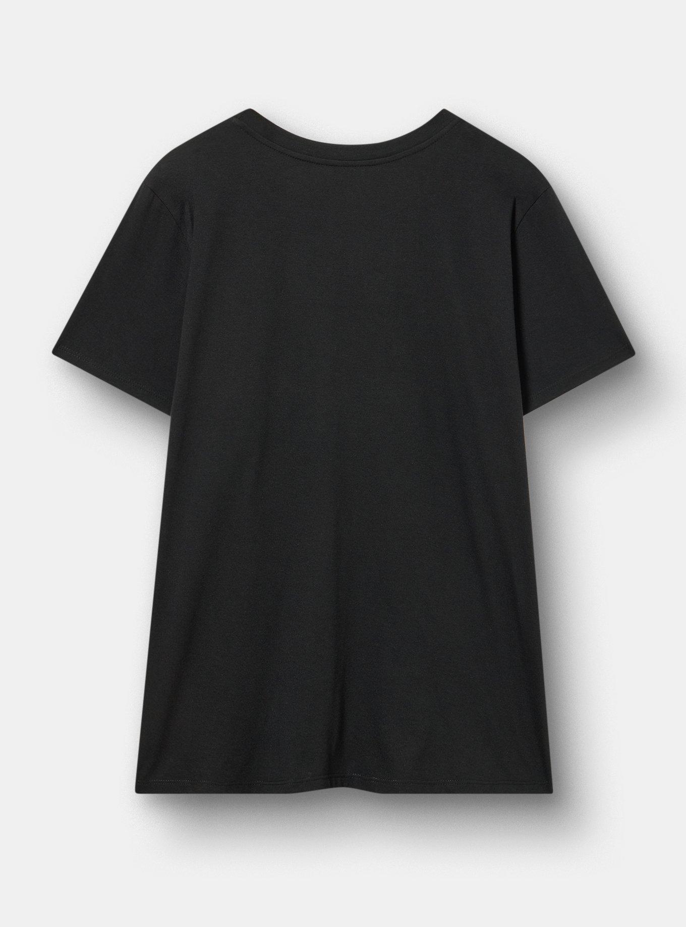 Disney The Haunted Mansion Classic Cotton Crew Tee, DEEP BLACK, alternate
