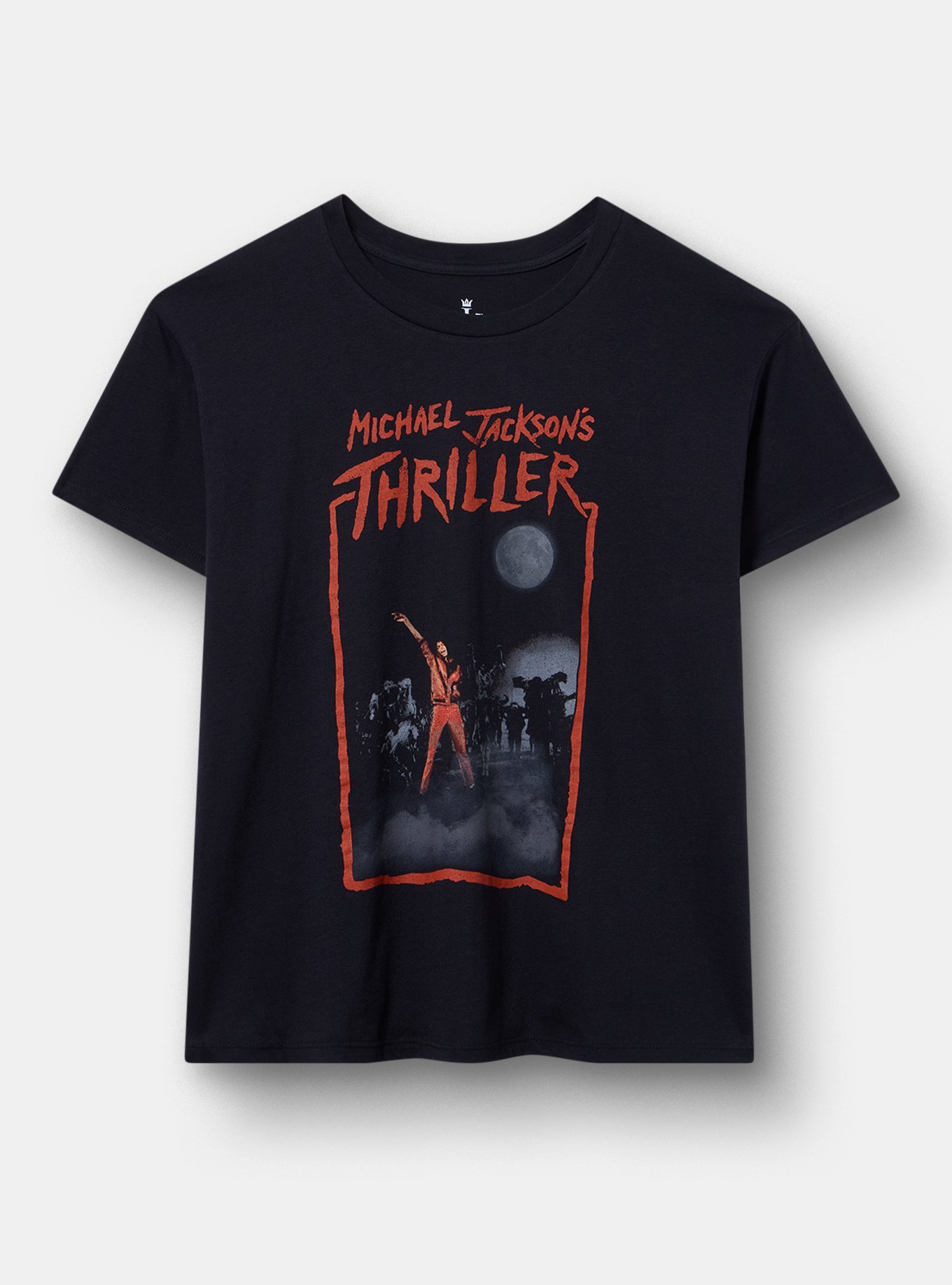 Plus Size - Michael Jackson Relaxed Fit Cotton Crew Tee - Torrid