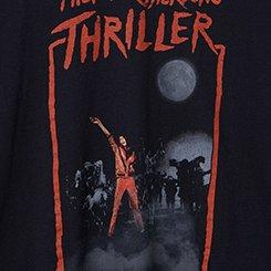 Michael Jackson Relaxed Fit Cotton Crew Tee, DEEP BLACK, swatch