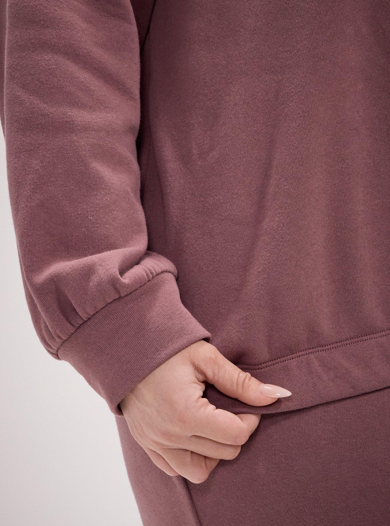 TRU Super Soft Fleece Half-Zip Active Pullover, ROSE TAUPE, alternate