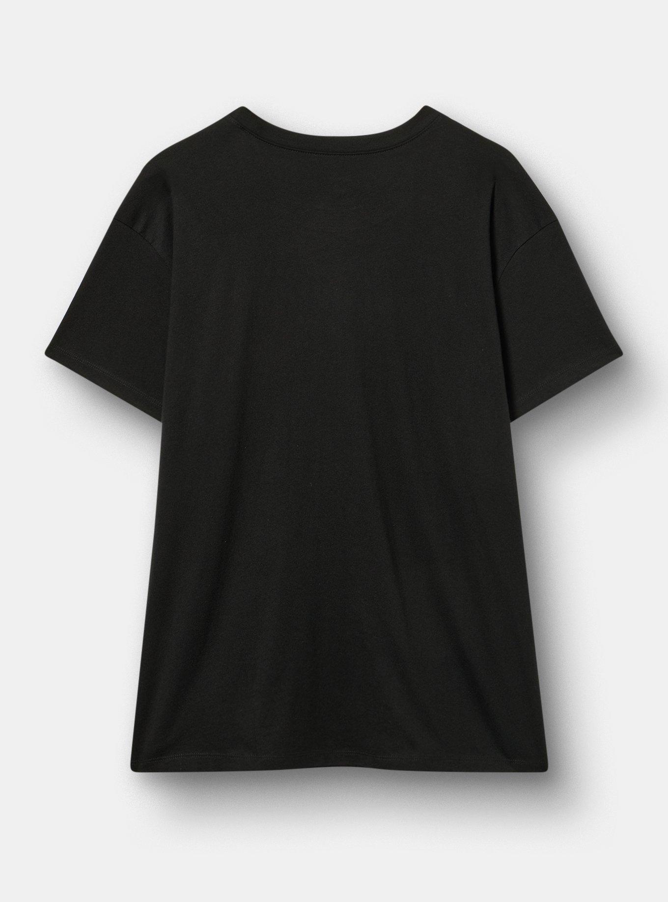 The X-Files Relaxed Cotton Crew Tee, DEEP BLACK, alternate